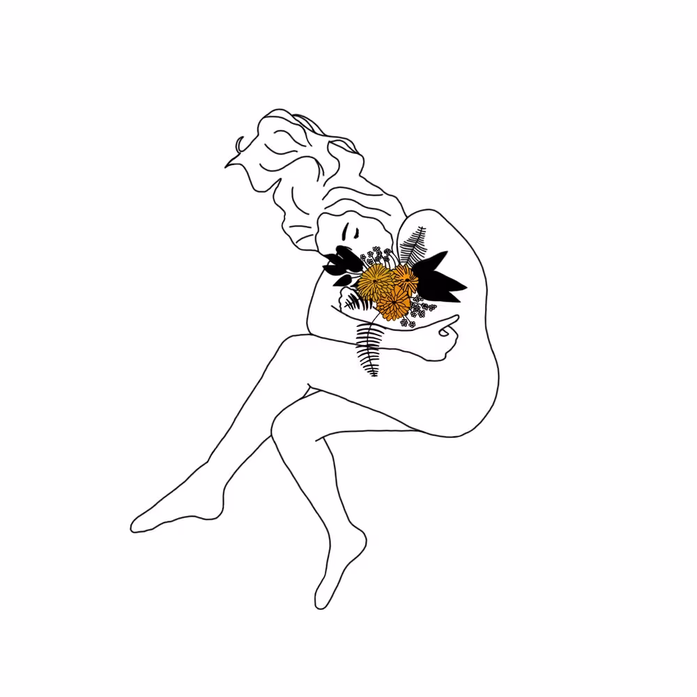 She heals.