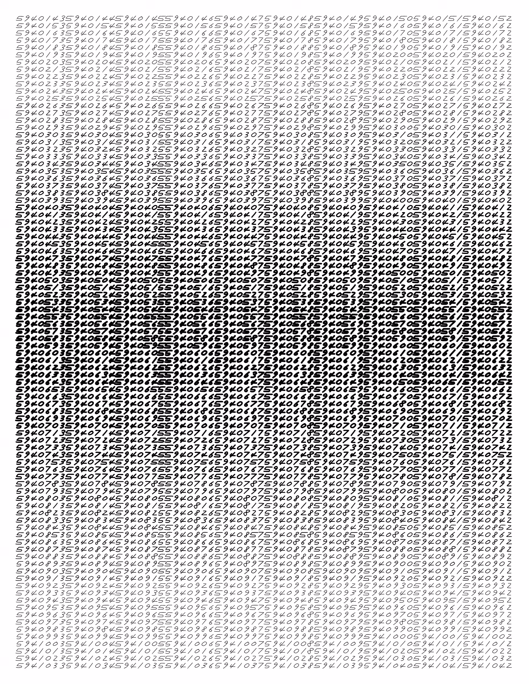 Endless (5,607,250 to Infinity) #1133