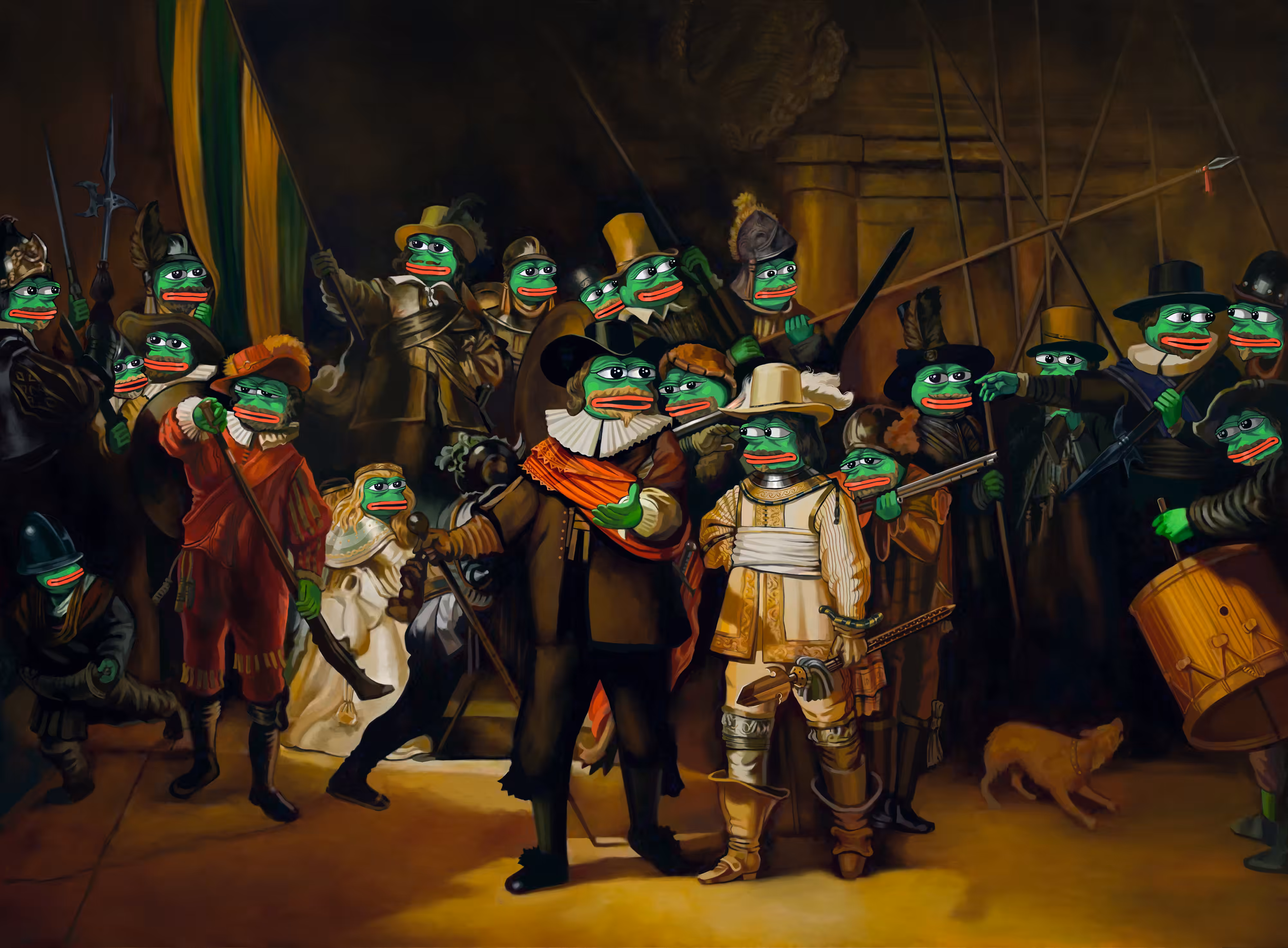 Pepe The Night Watch