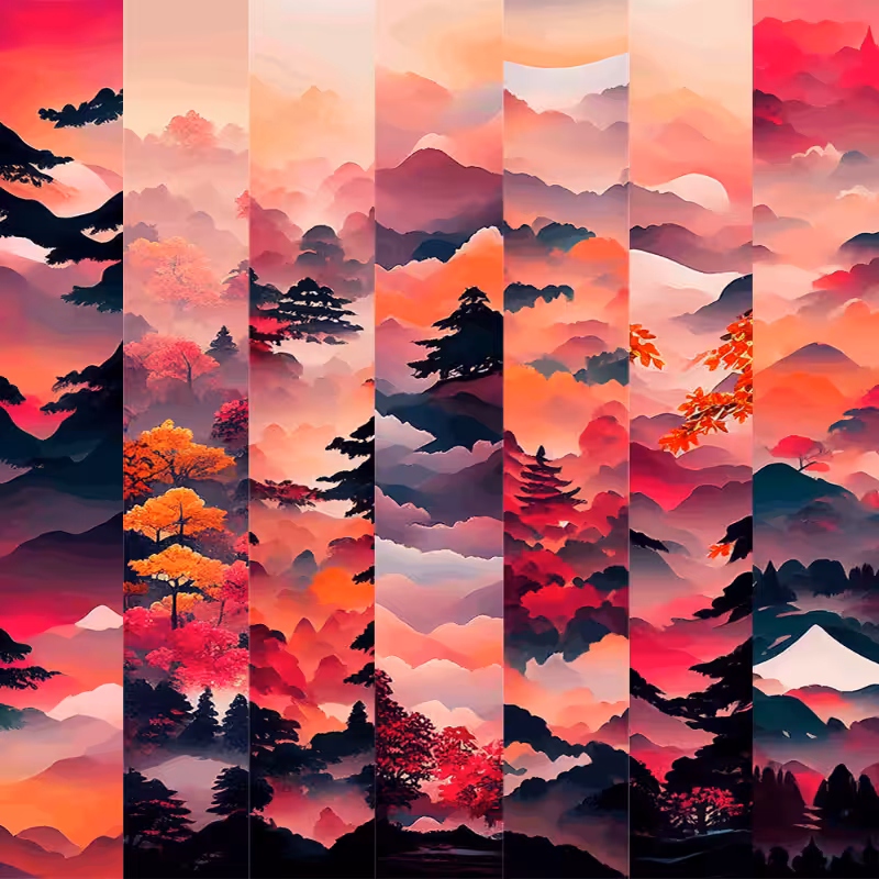 AI Japanese Autumn #11