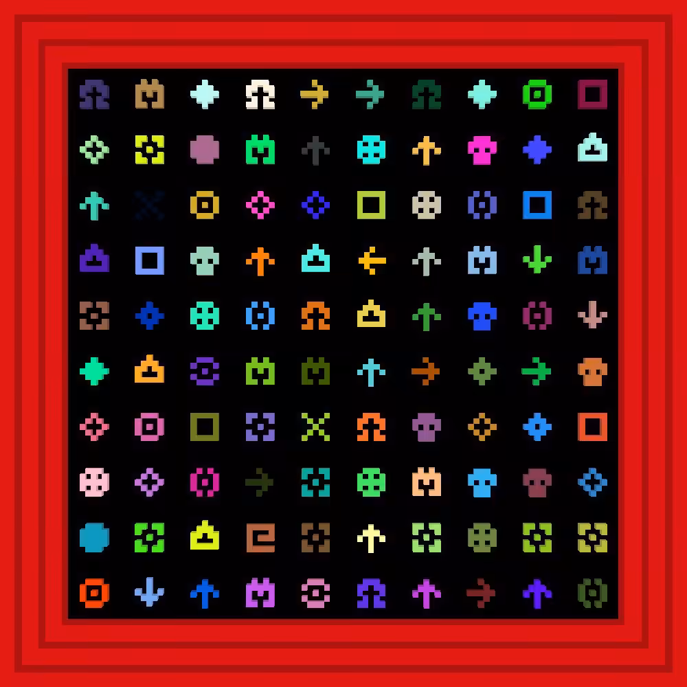tezzard :: Procedural Symbols #363/1000