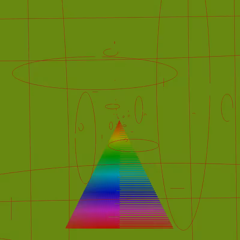 Fibonacci Rainbow Spirals v2.1 var5 #1