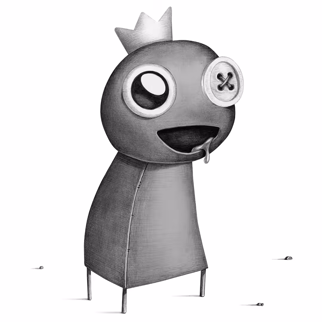BLUE grayscale