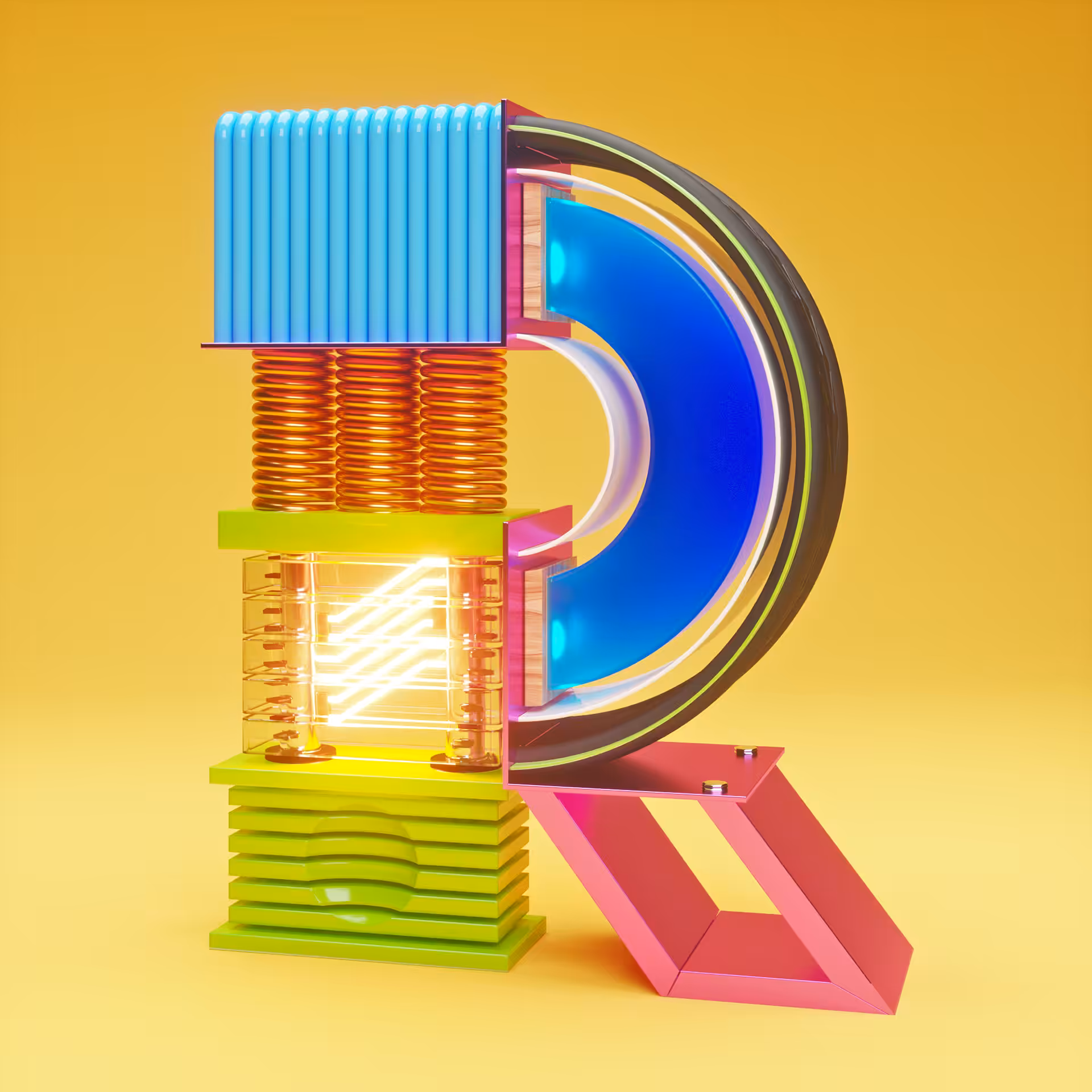 R