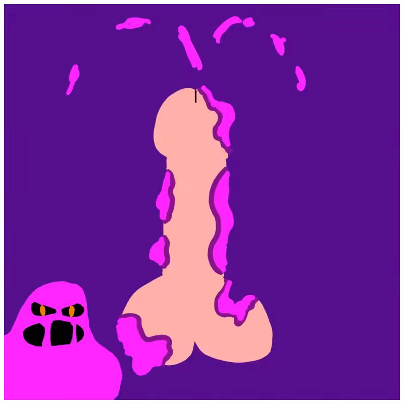 Decayed Dickgenerative Art #52