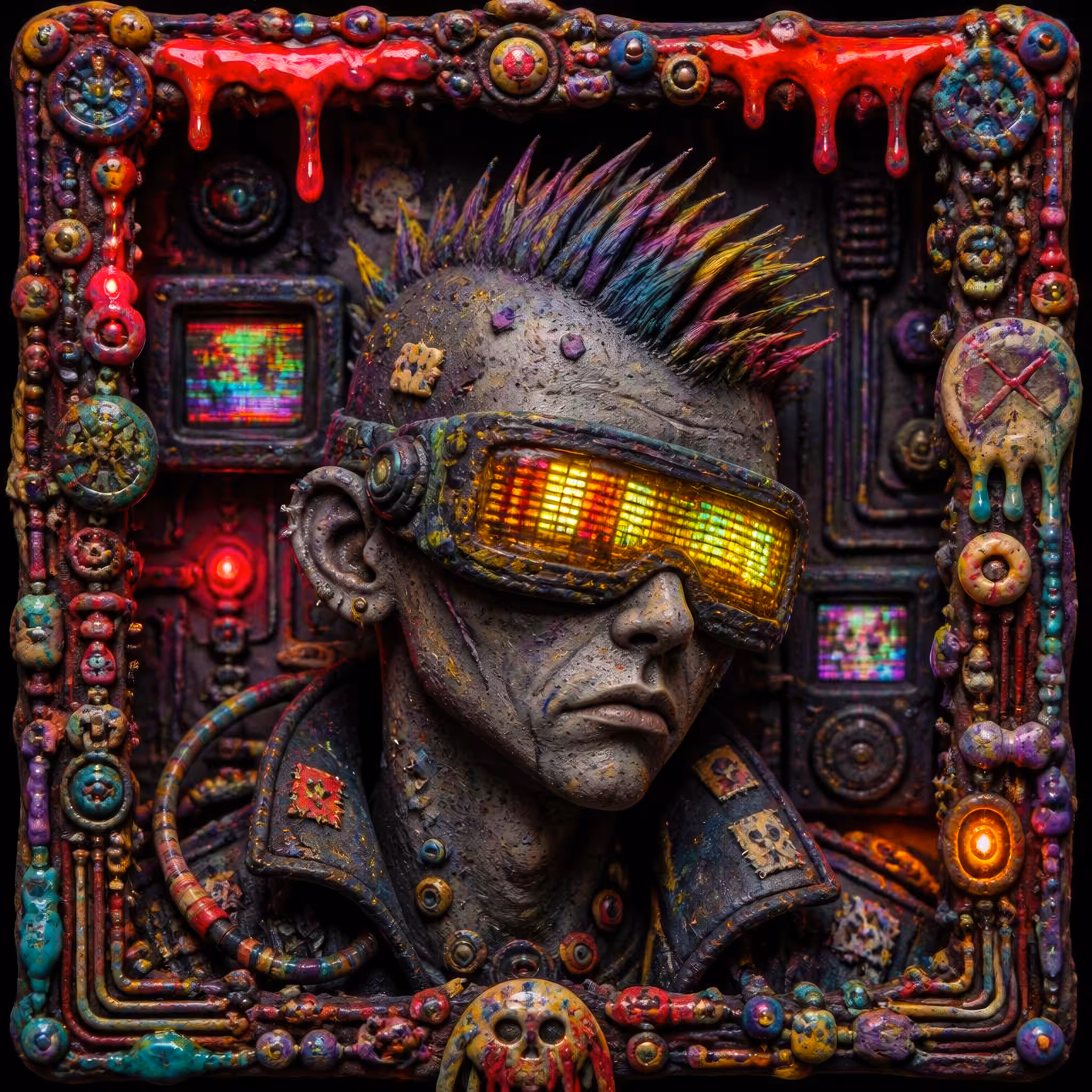 Acid Punks: 64 Bits of Clay Emulation #6