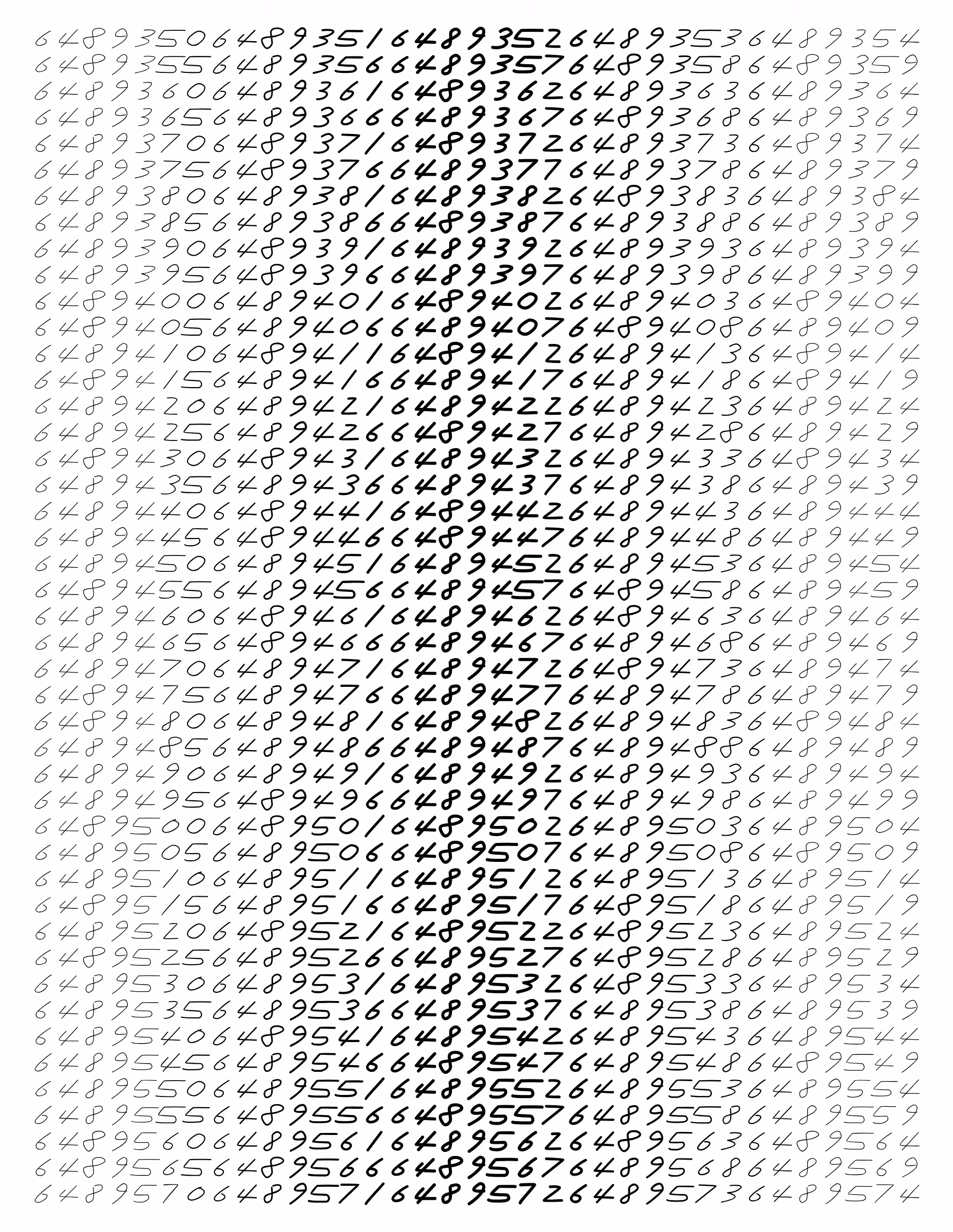 Endless (5,607,250 to Infinity) #3031