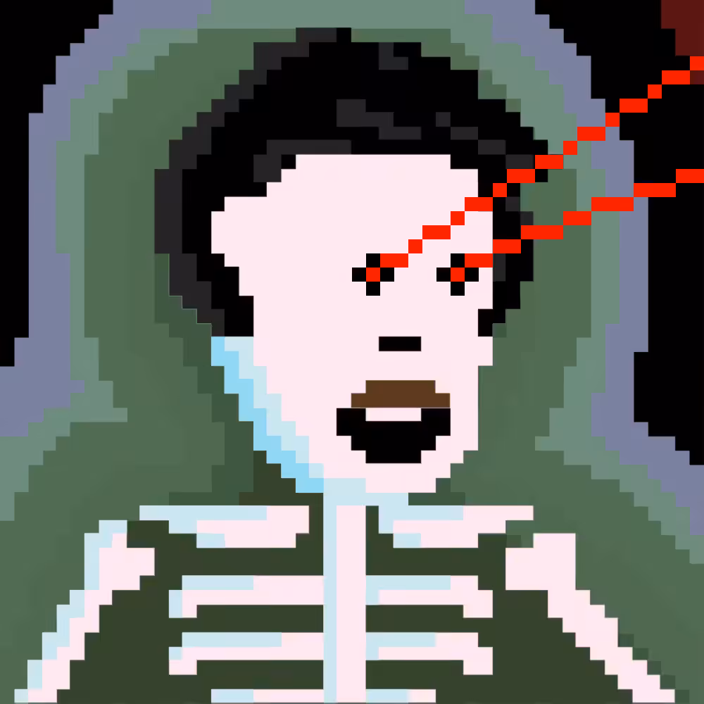 PIXEL SKULLETTI 1 #128