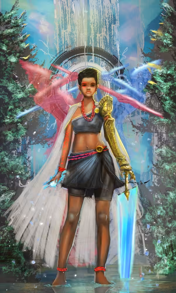 AFRICAN DEITY #1
