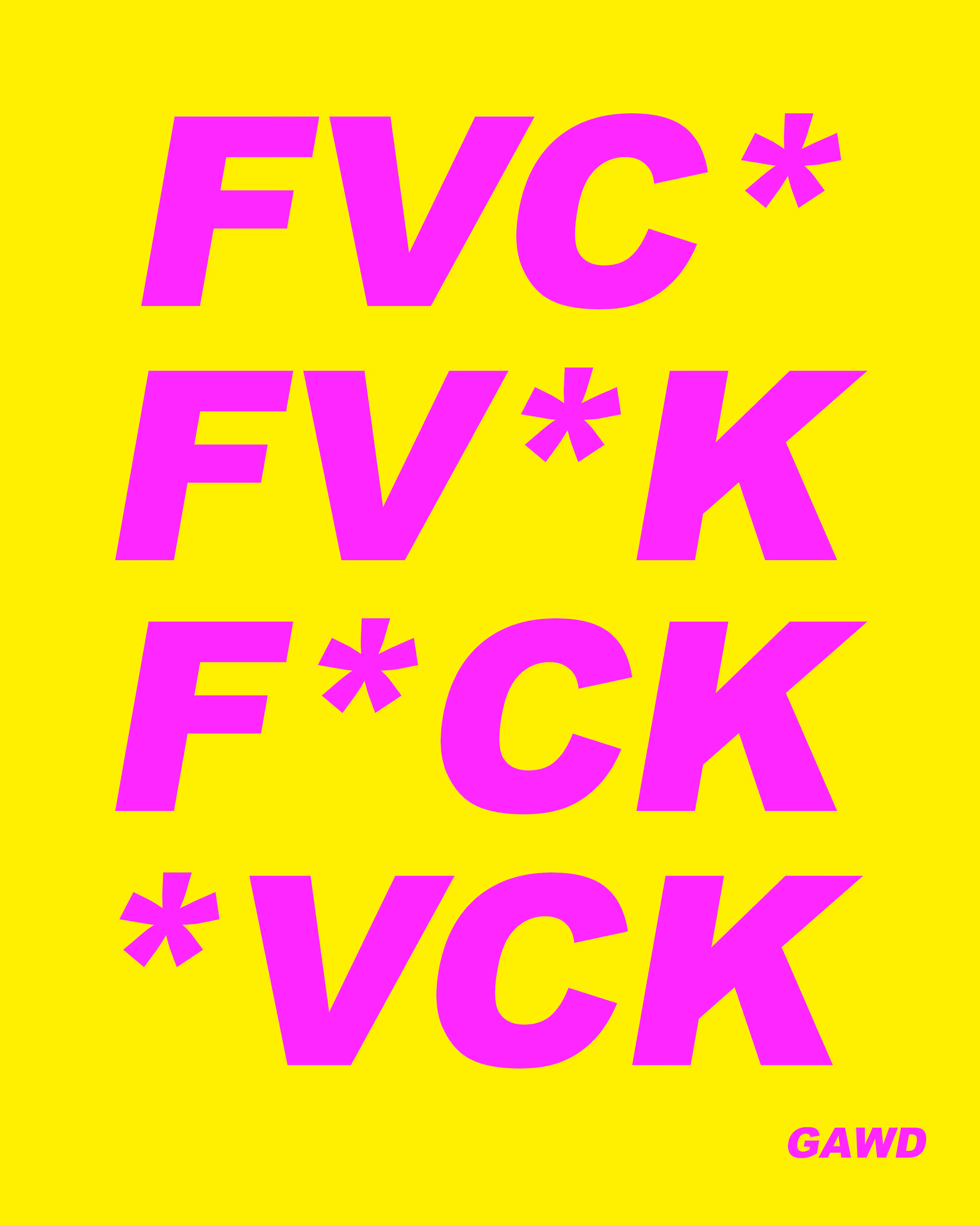 FVCK, FOUR TIMES #006