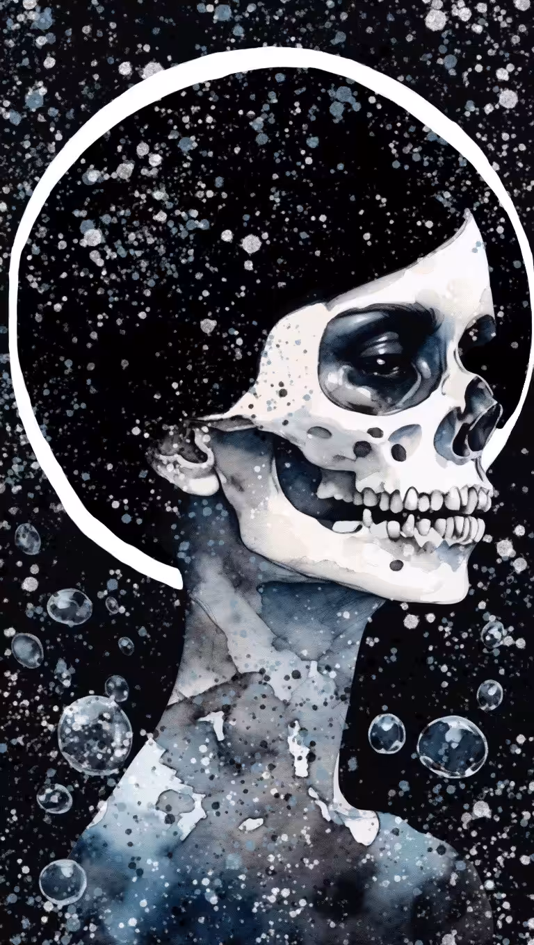 skull girl #2