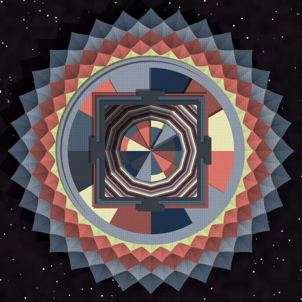 Paper Mandala #133
