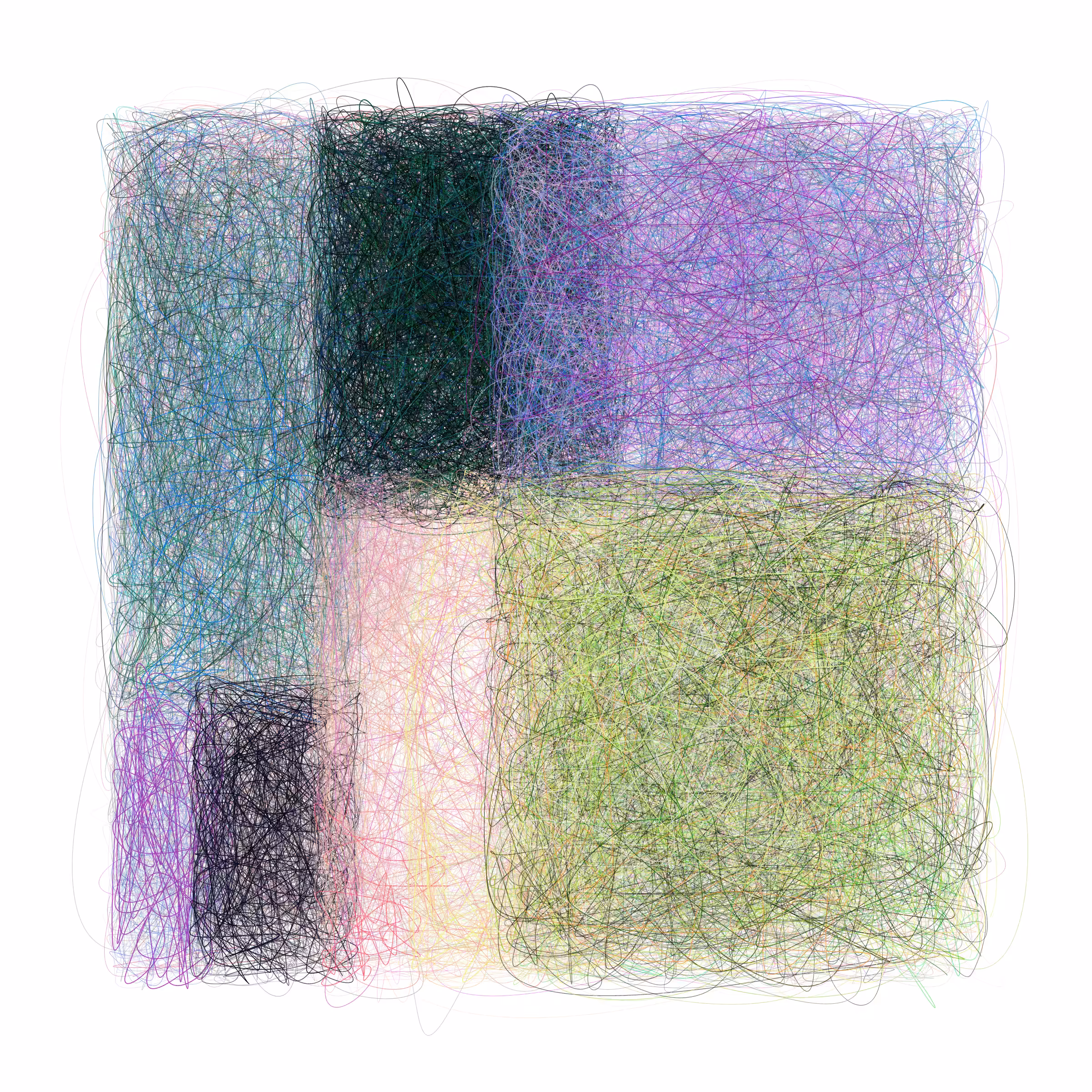 Scribbled Boundaries #557