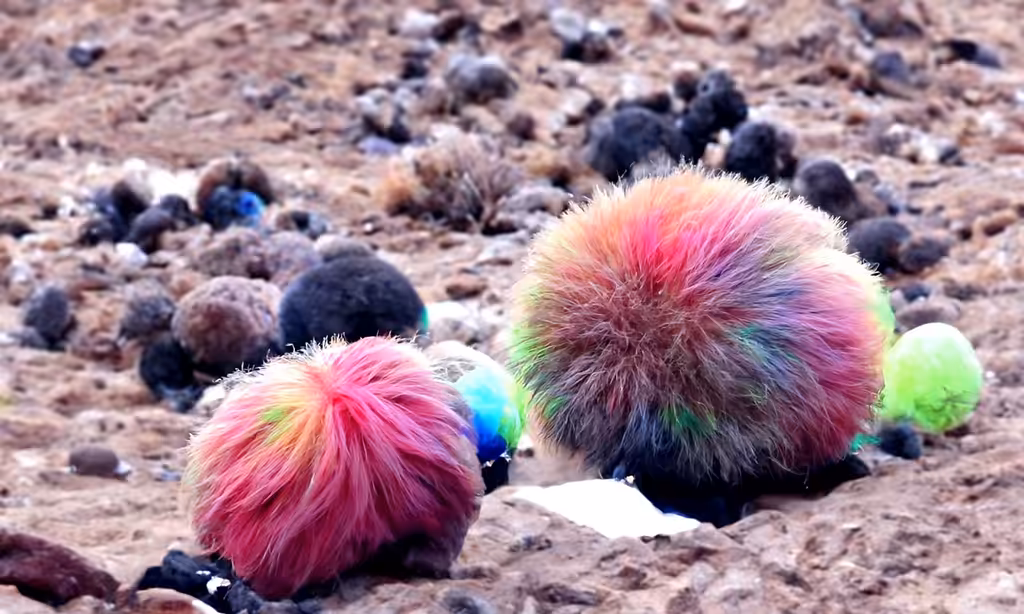 The Hairballs debate a voyage to Earth