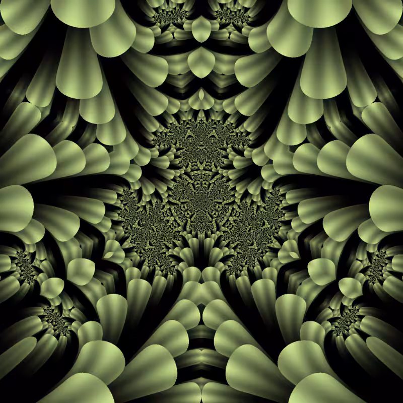 Fractal Flower #254