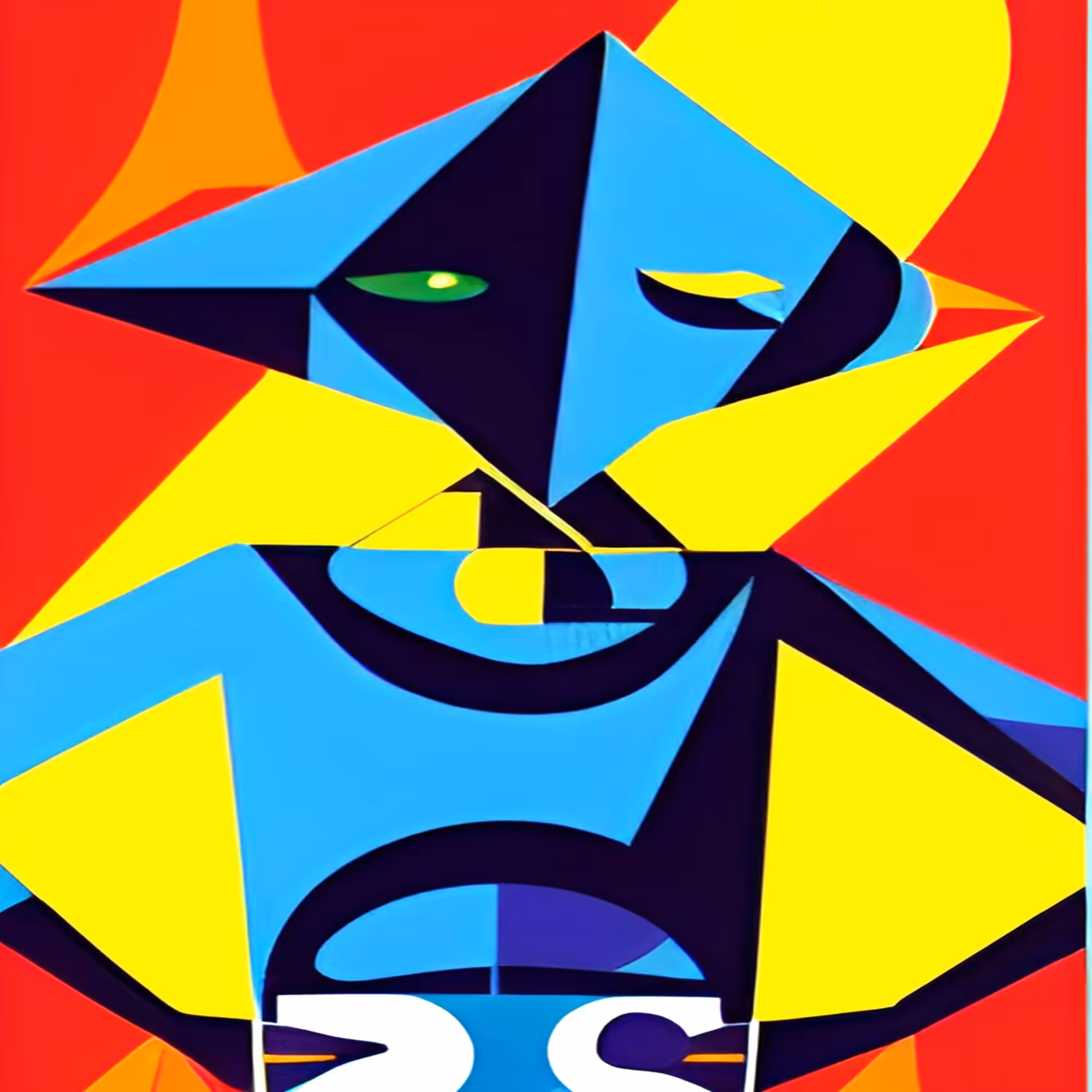 abstact alien woman 4