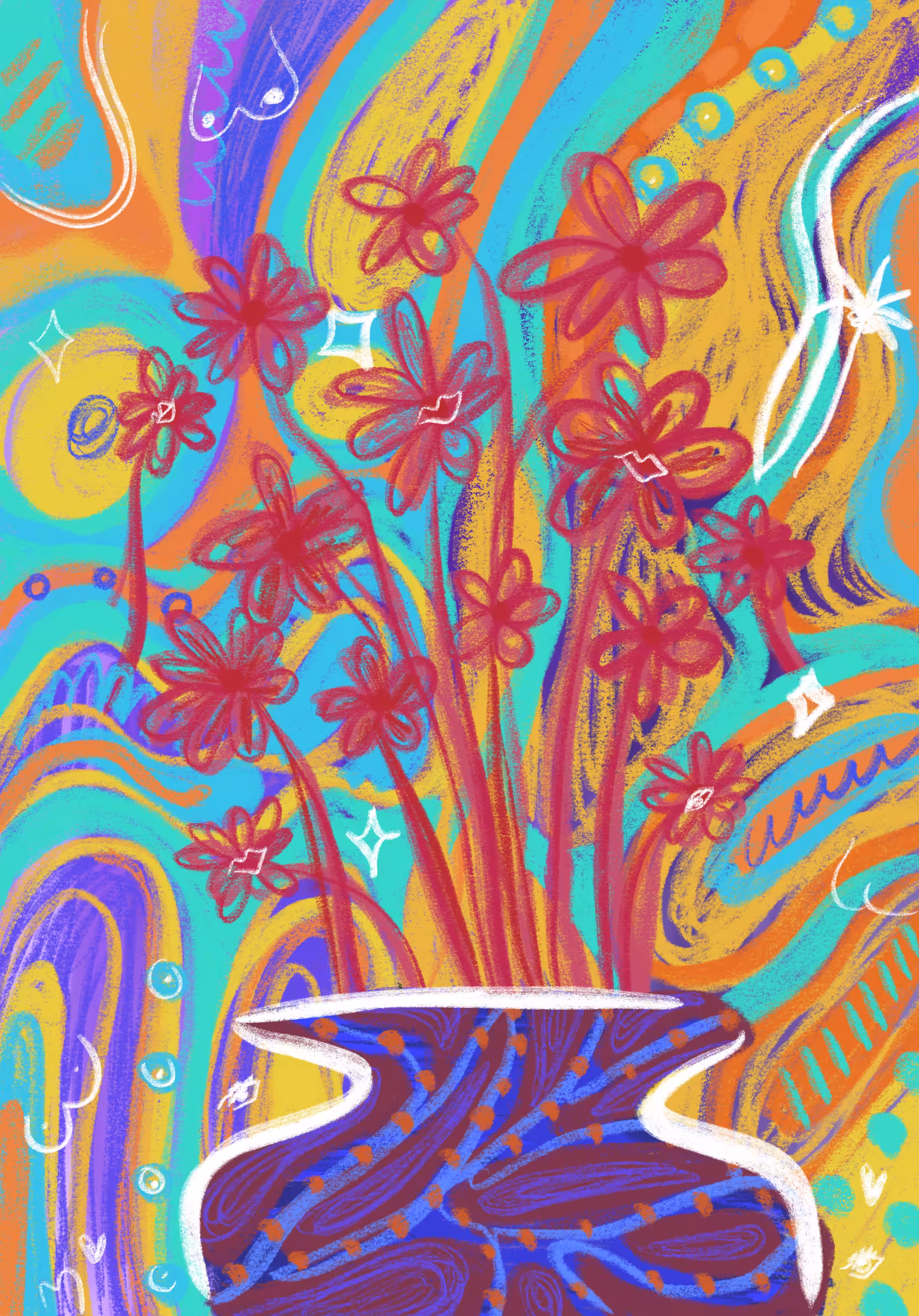 Blooming Scars