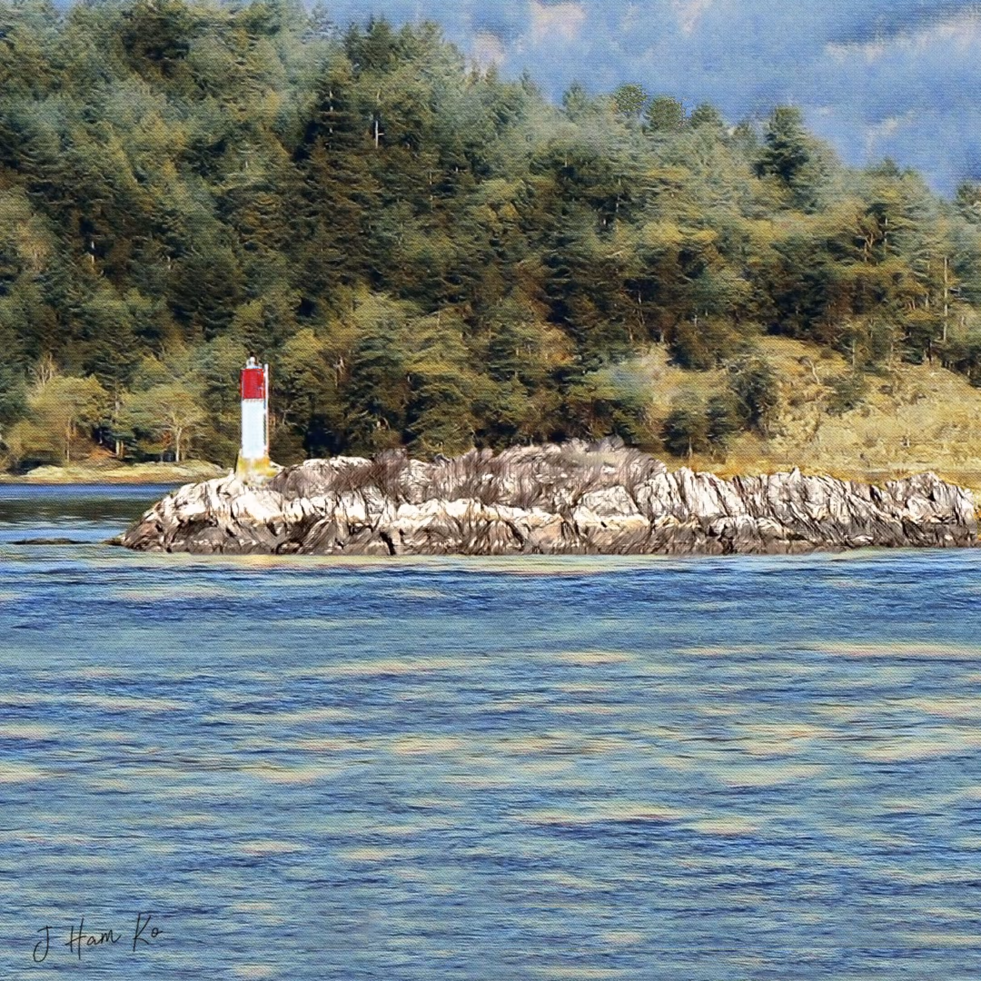 Lights & Lighthouses: Burial Islet