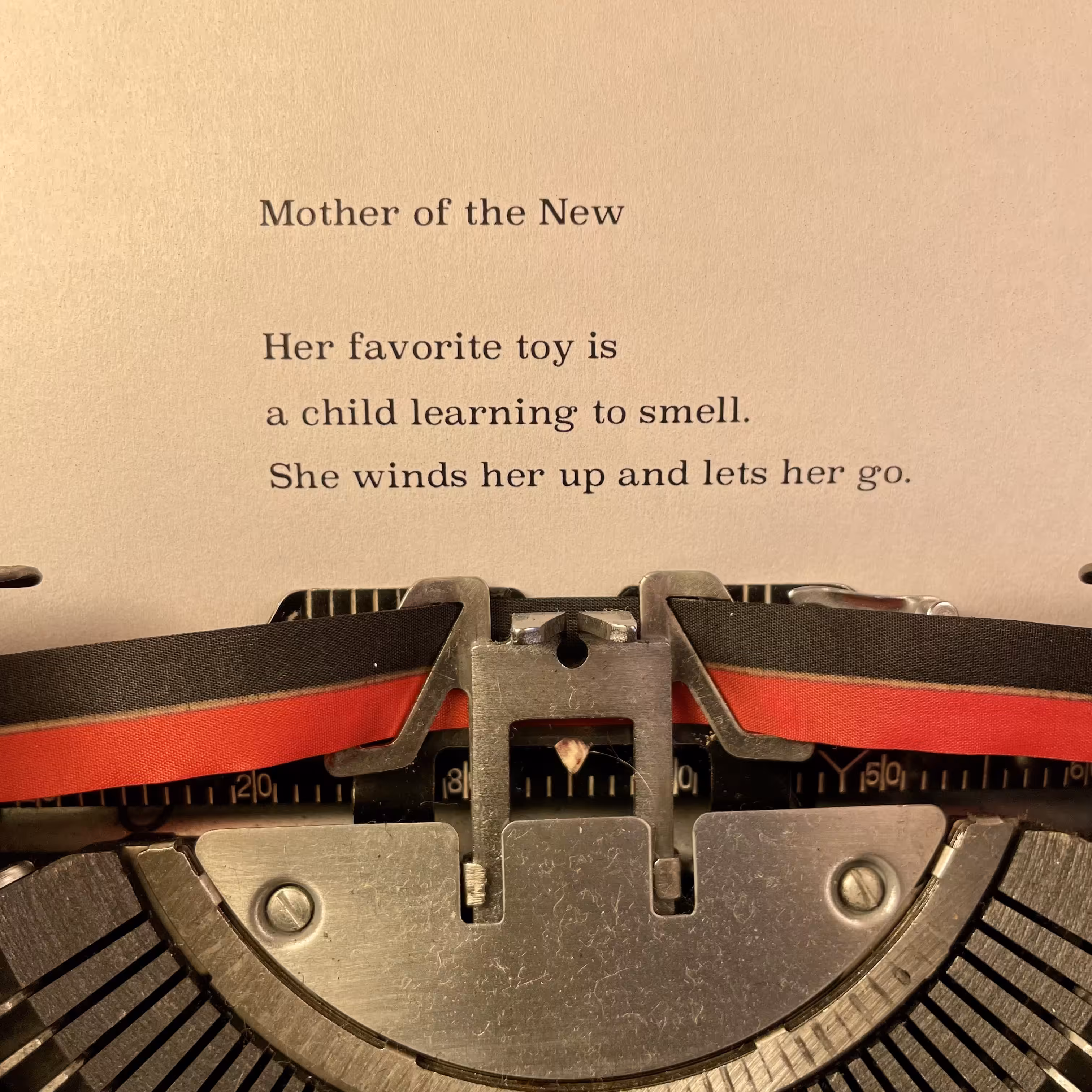 Love Poem Tercets: Mother of the New