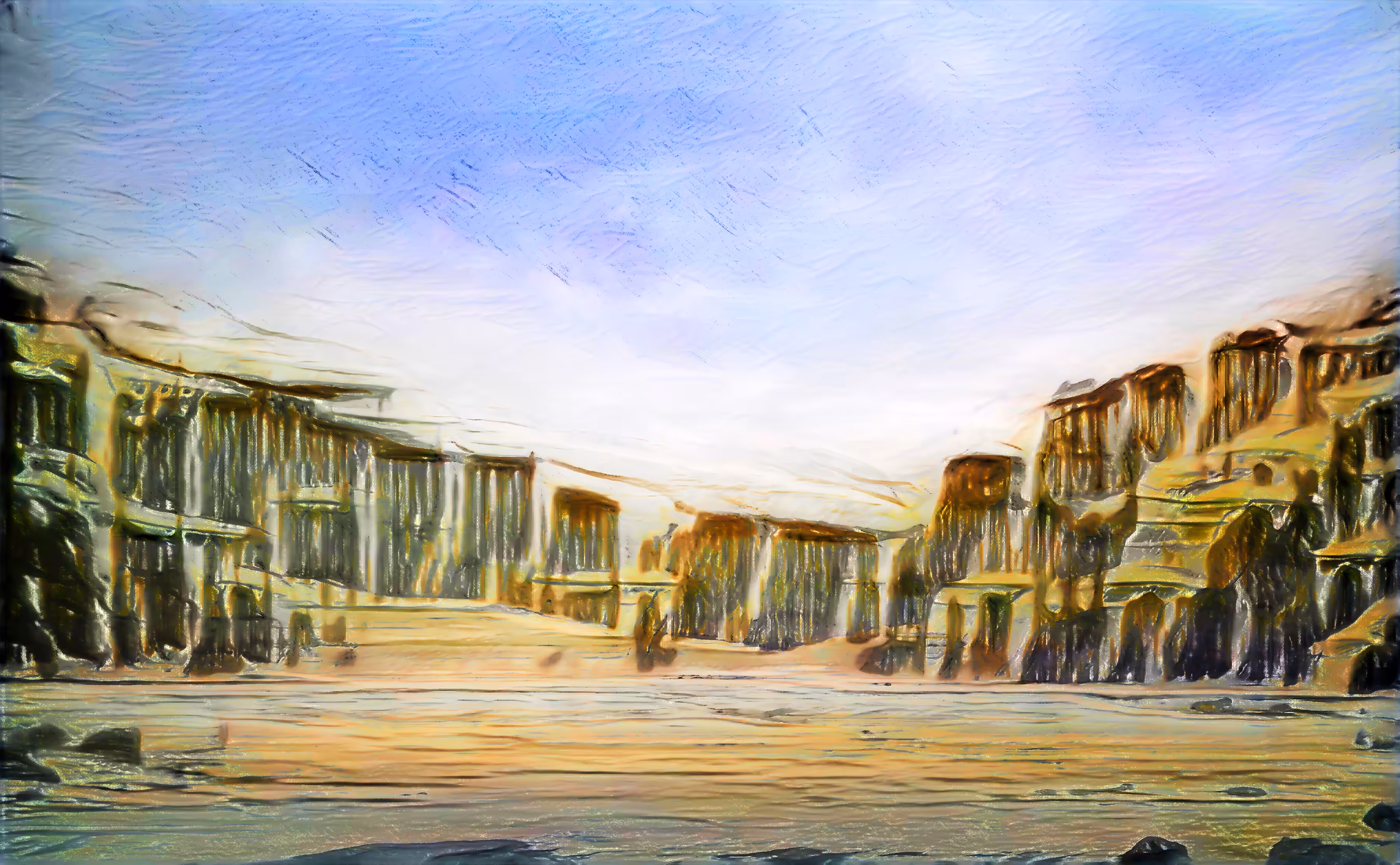 Imaginary Ruins of a City Imagined
