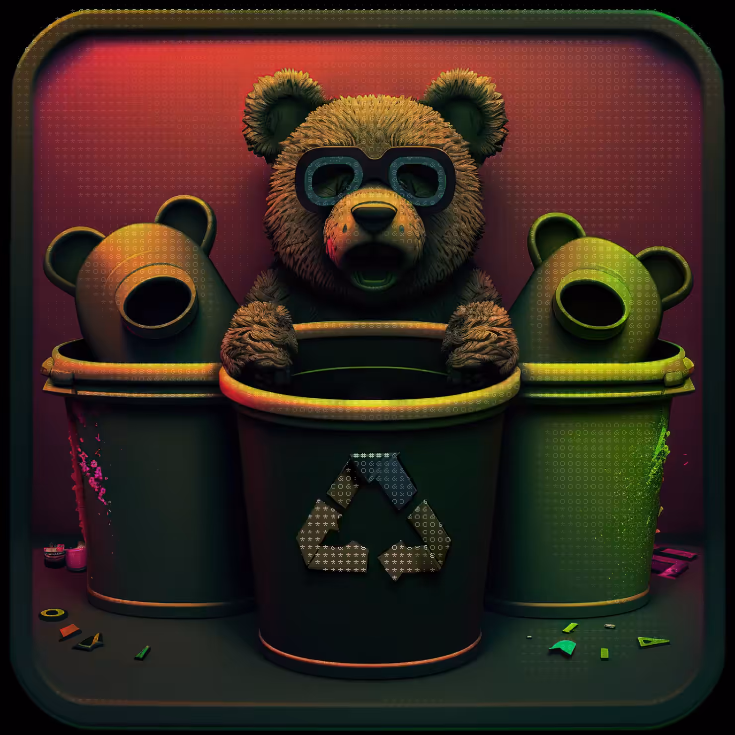 Beary Odd #TEZTRASH and the Leos
