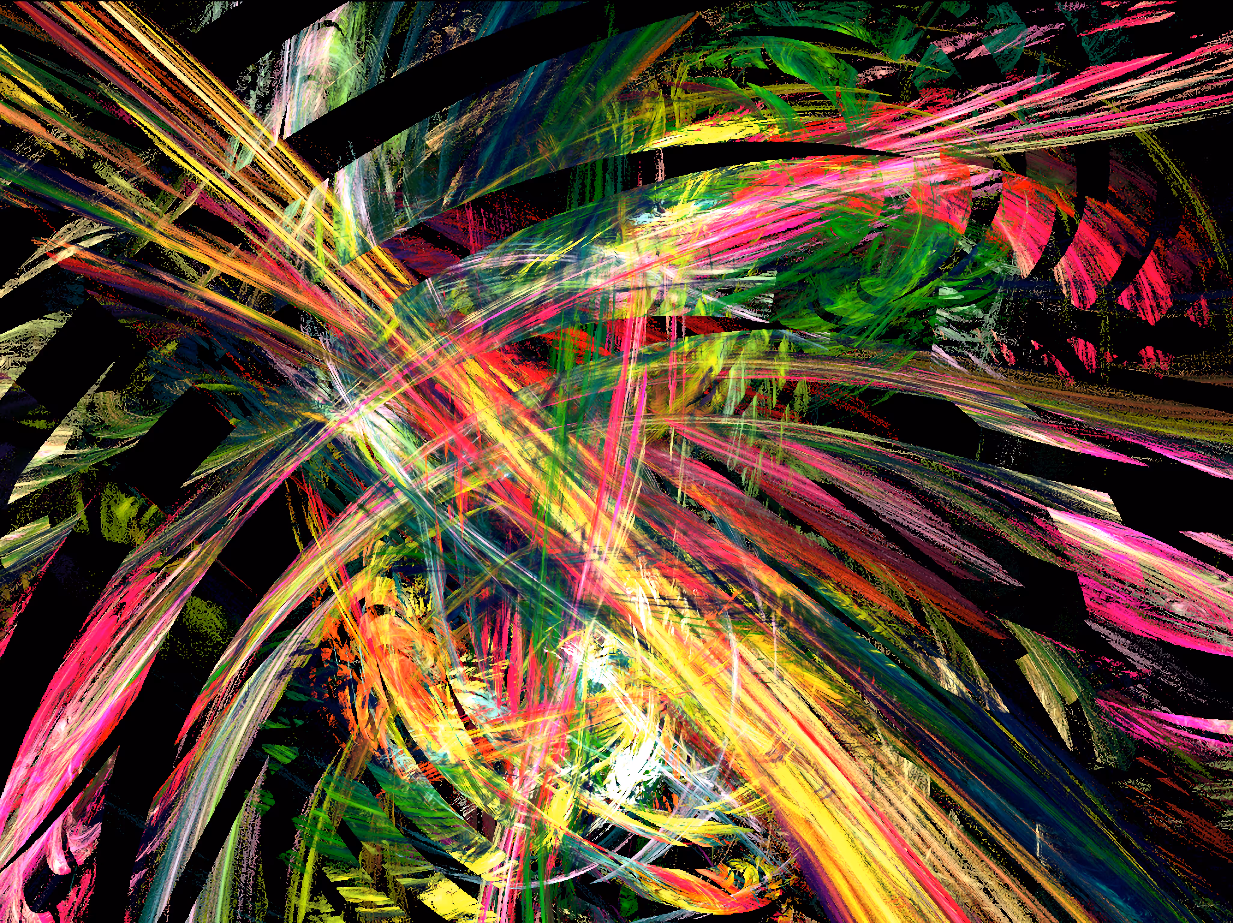Raw Fractal Series - #108 - Rainforest
