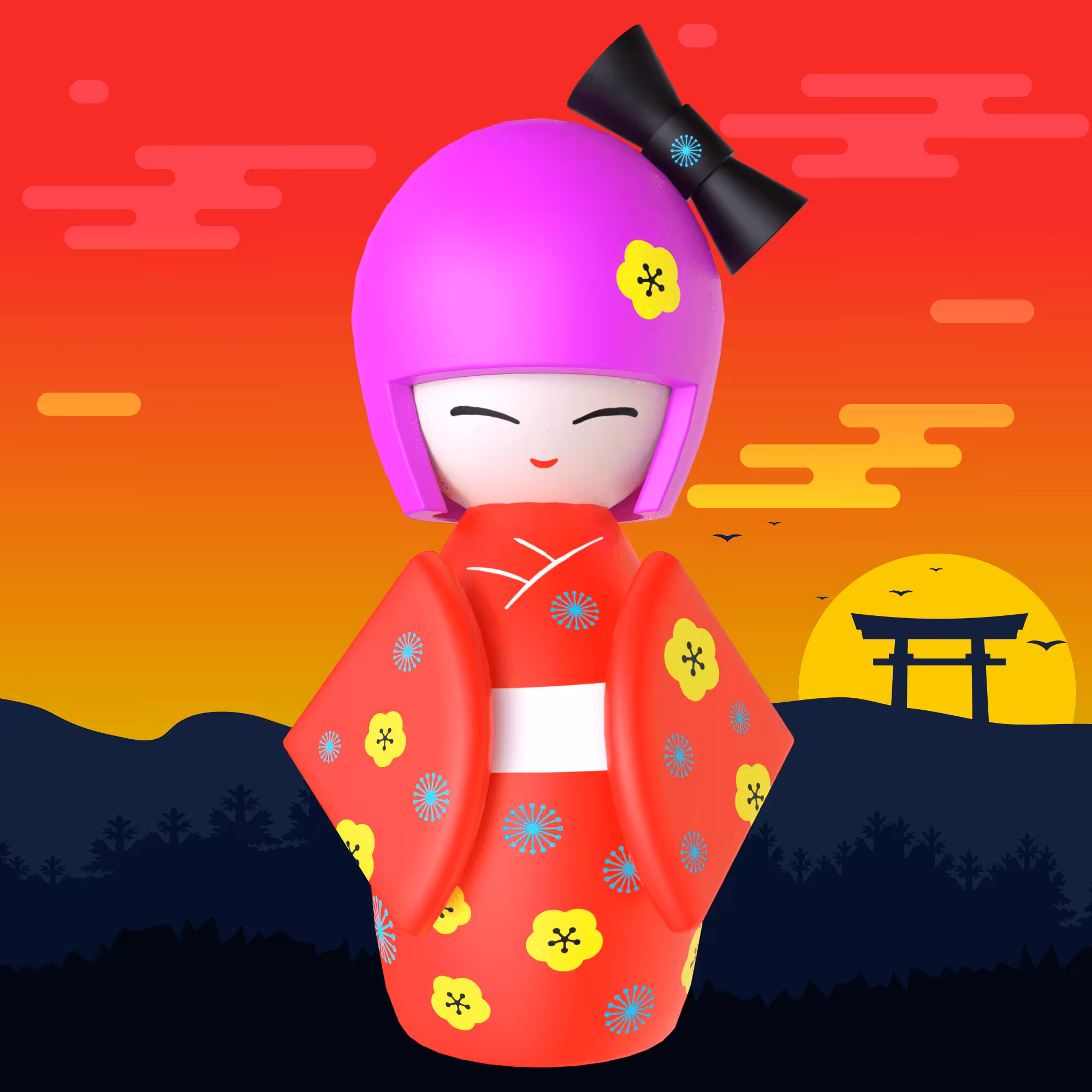 Kokeshi Mania #256