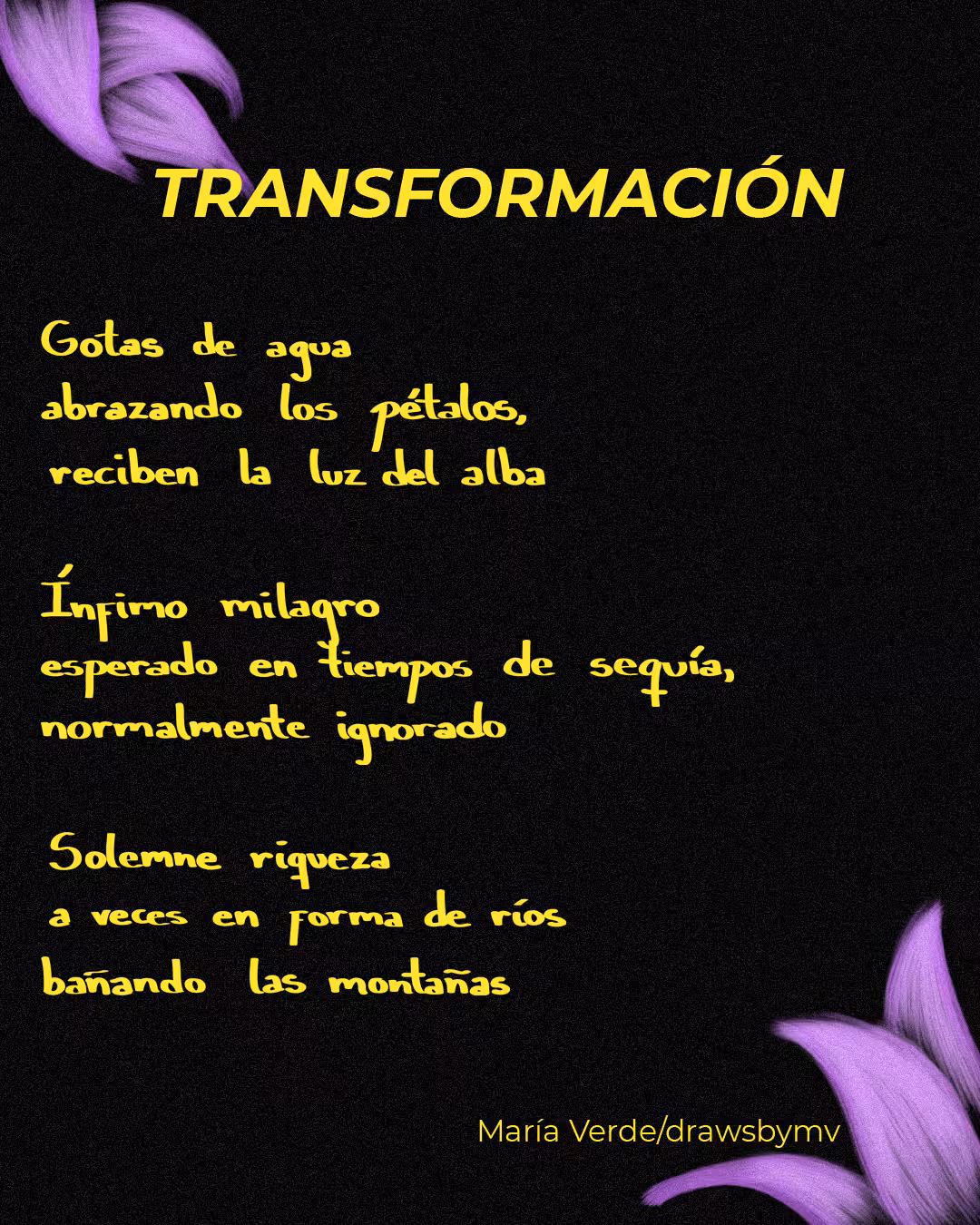 Transformación/Transformation - Day 14