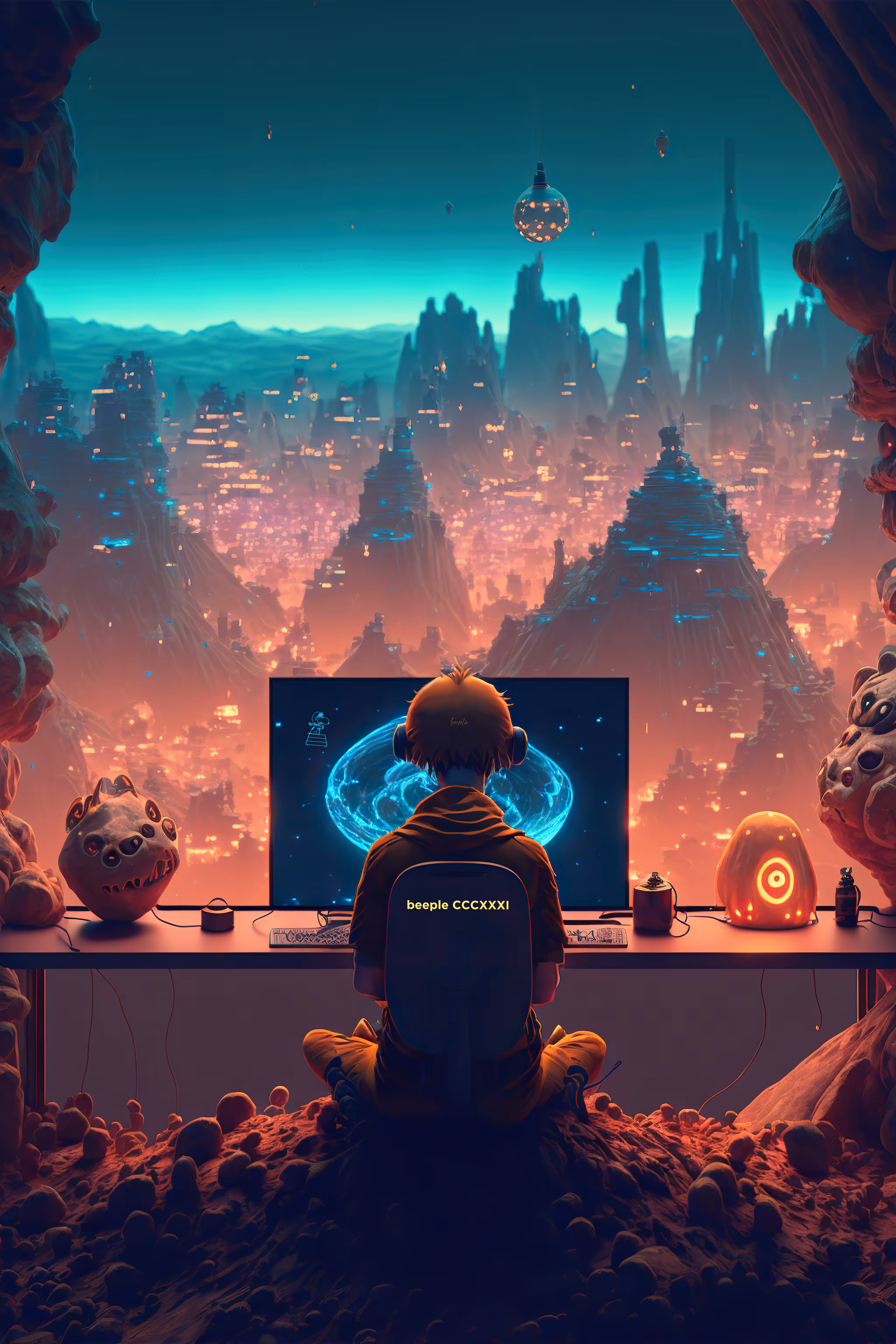 Beeple XXV: The Millionth Day: Beeple // Everydays: The Spookiest Halloween XXV-CCCXXI