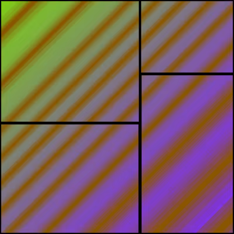 Stacked Mondrian #9