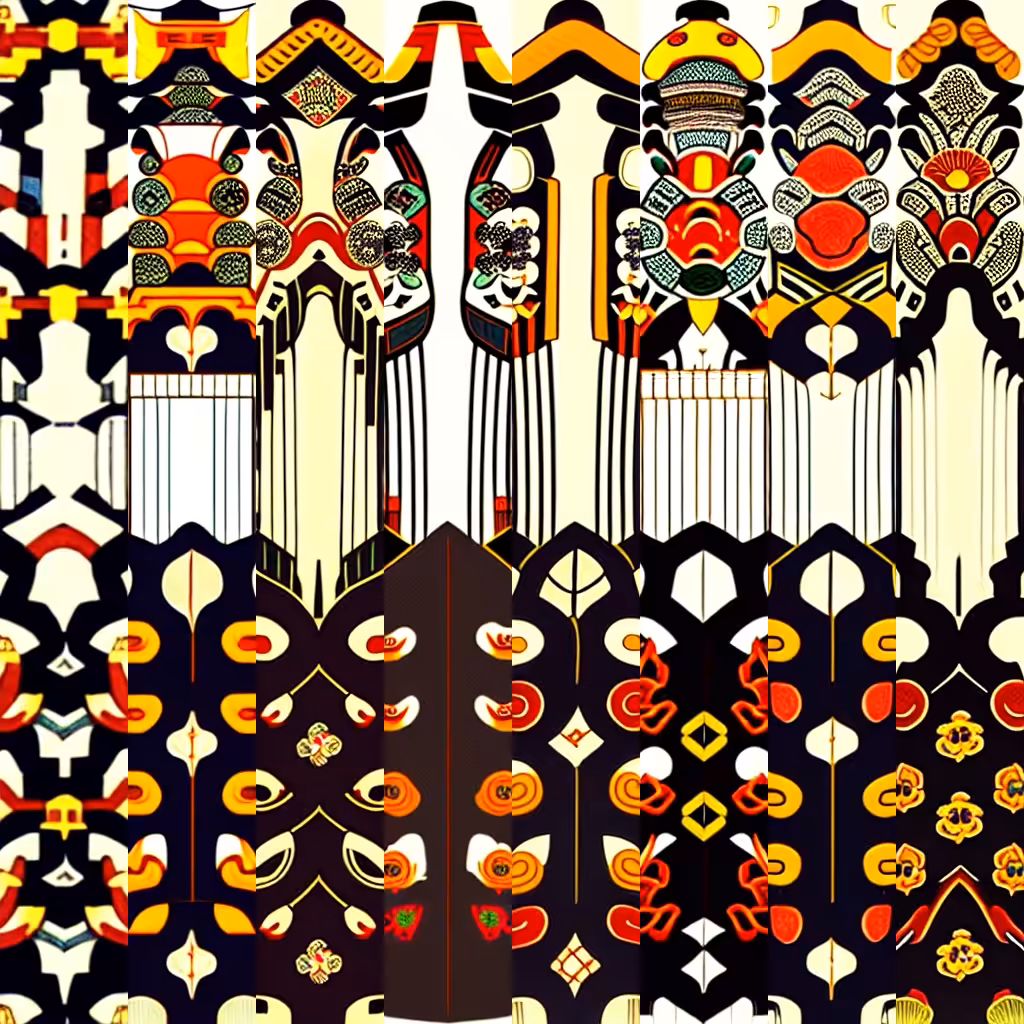 AI Japanese Traditional Texture #2