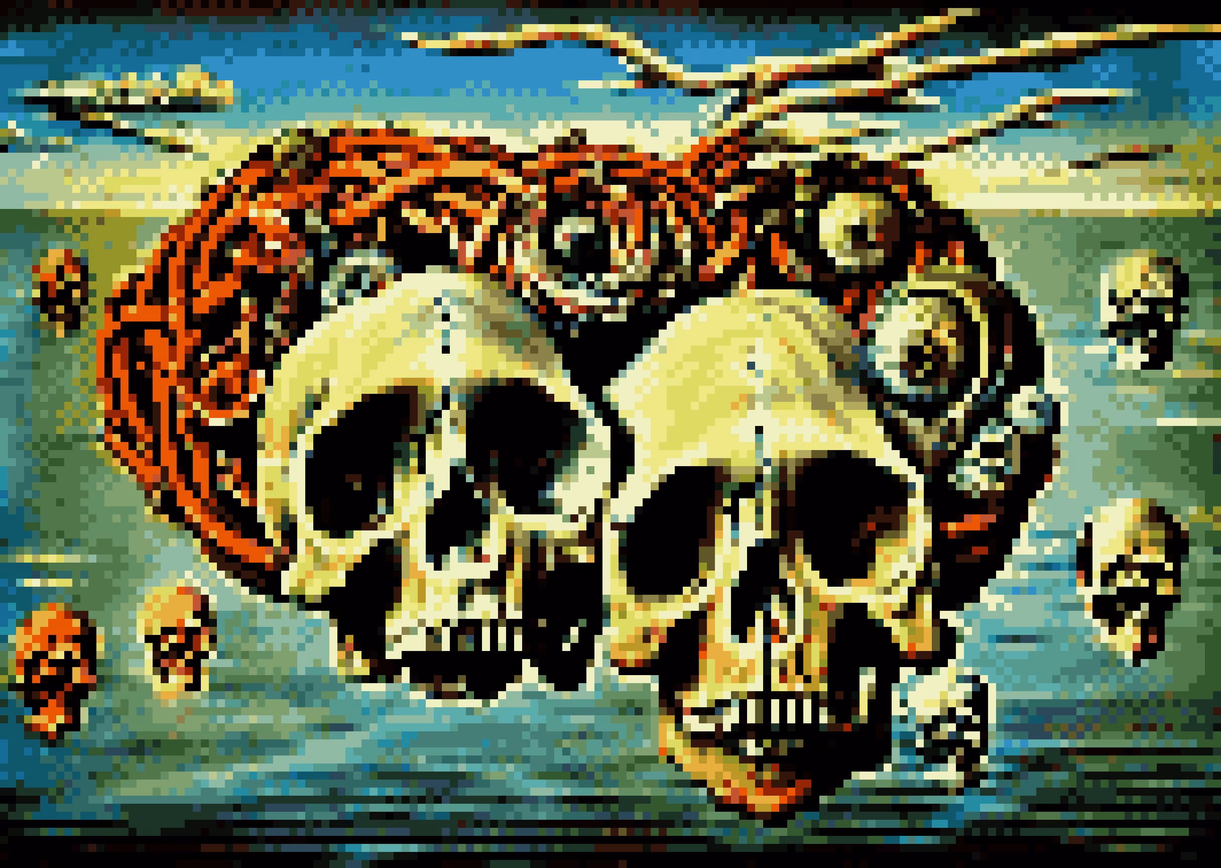 Flying Skulls 16bit.
