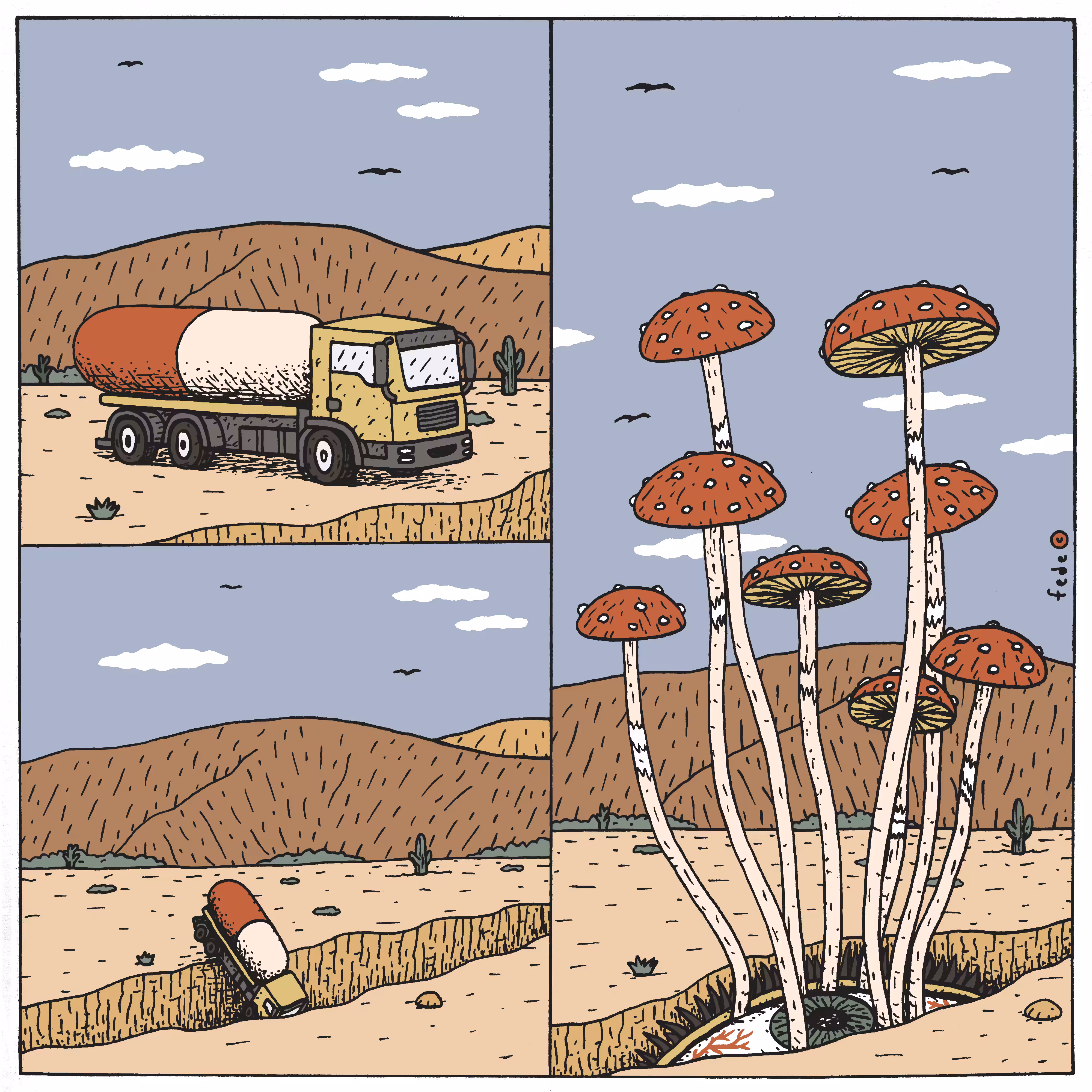 Fungi truck