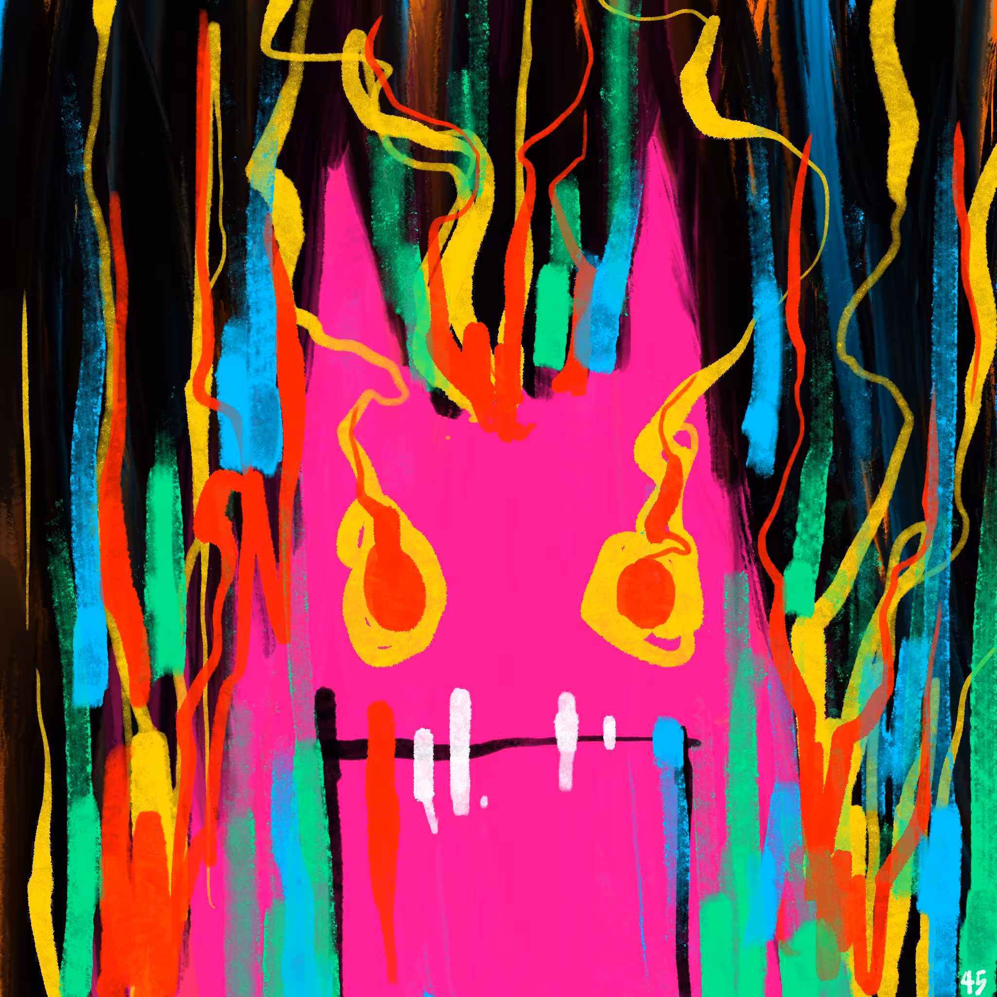 Cat color #45