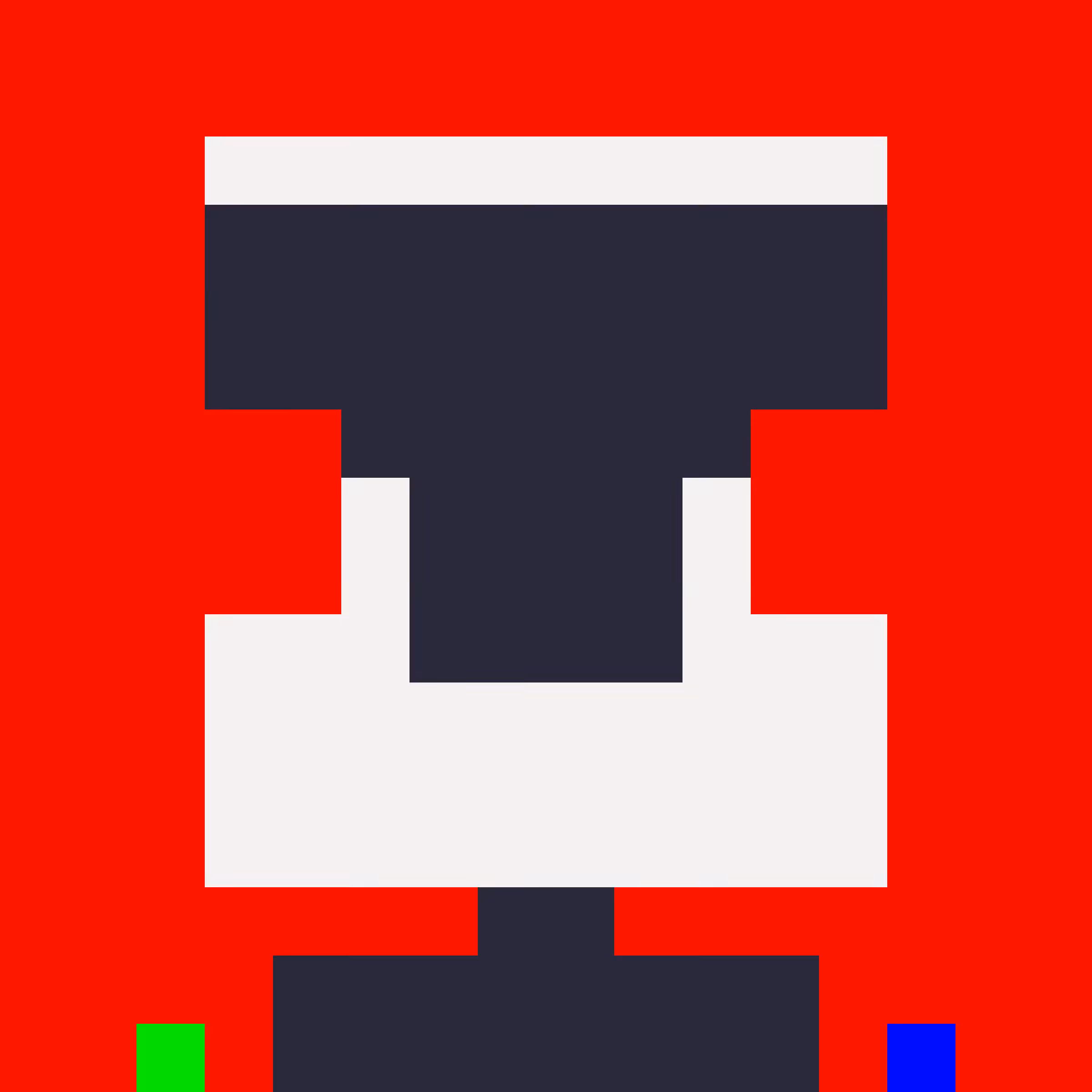 Blockbob Rorschach #30