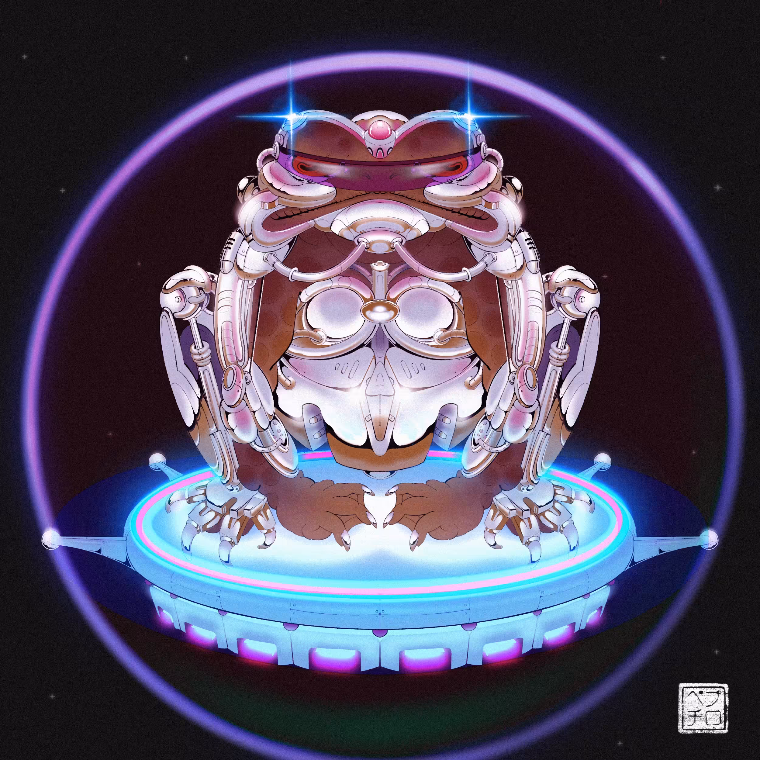 Intergalactic toad