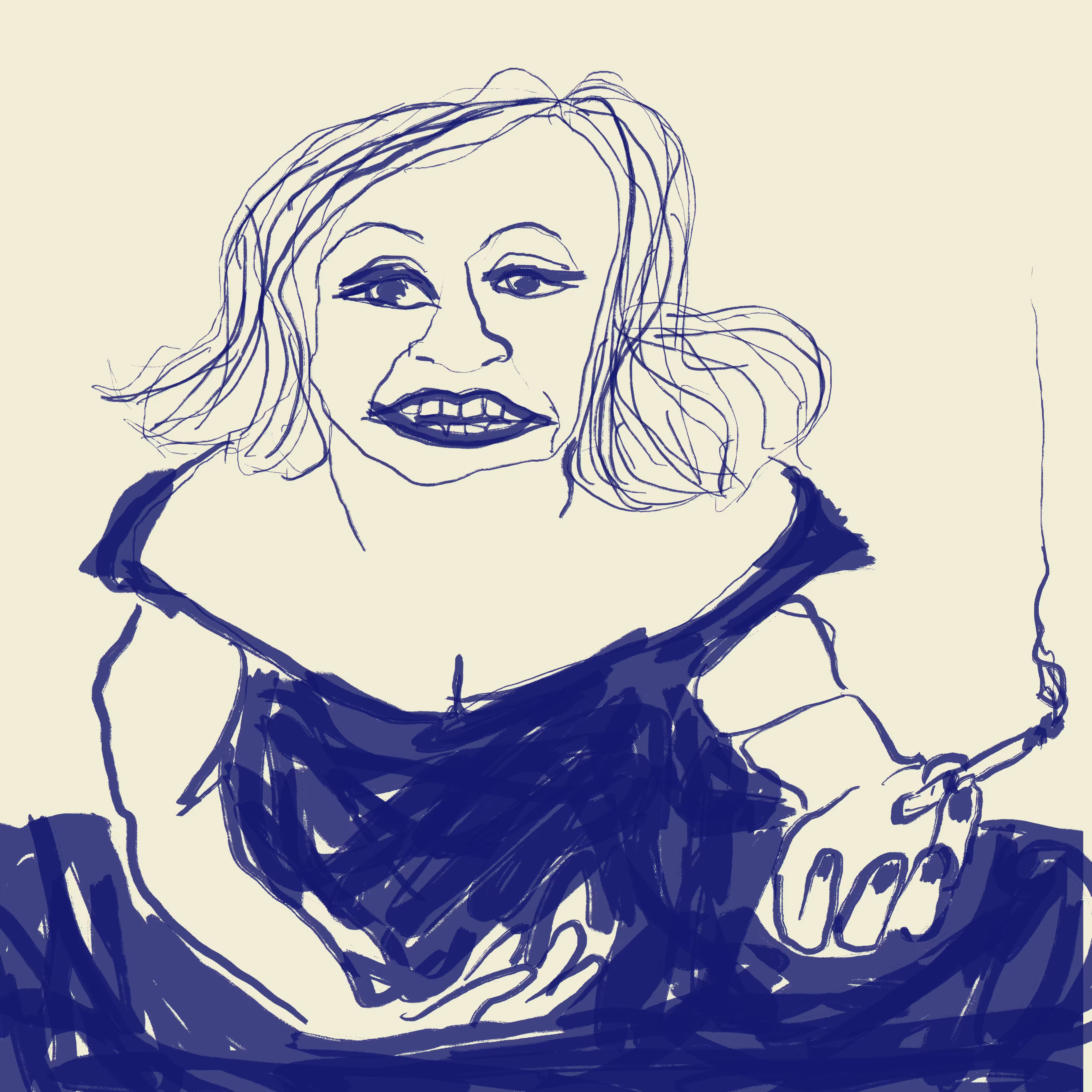 the cigarette girl