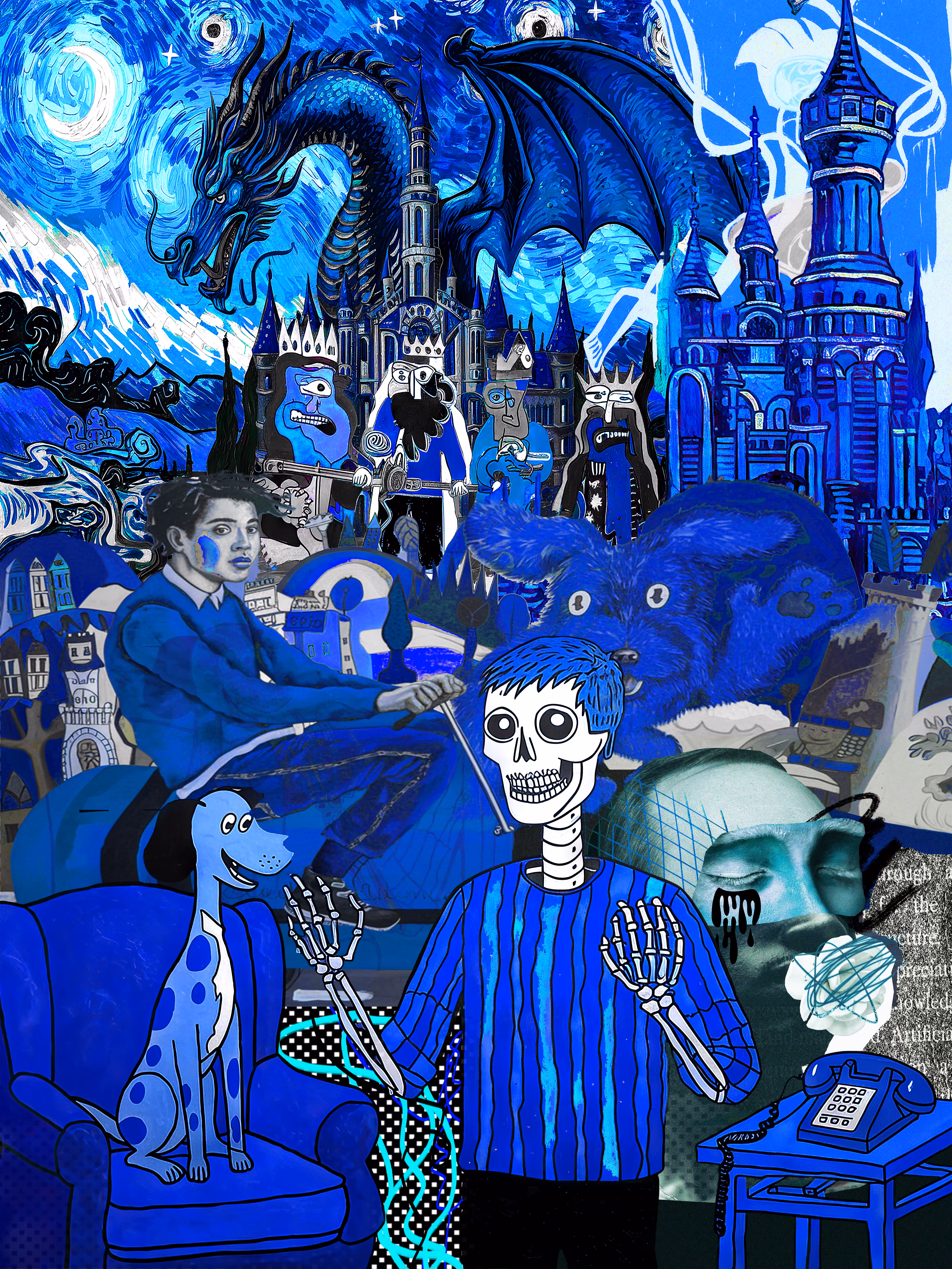 Clues Are BLUE