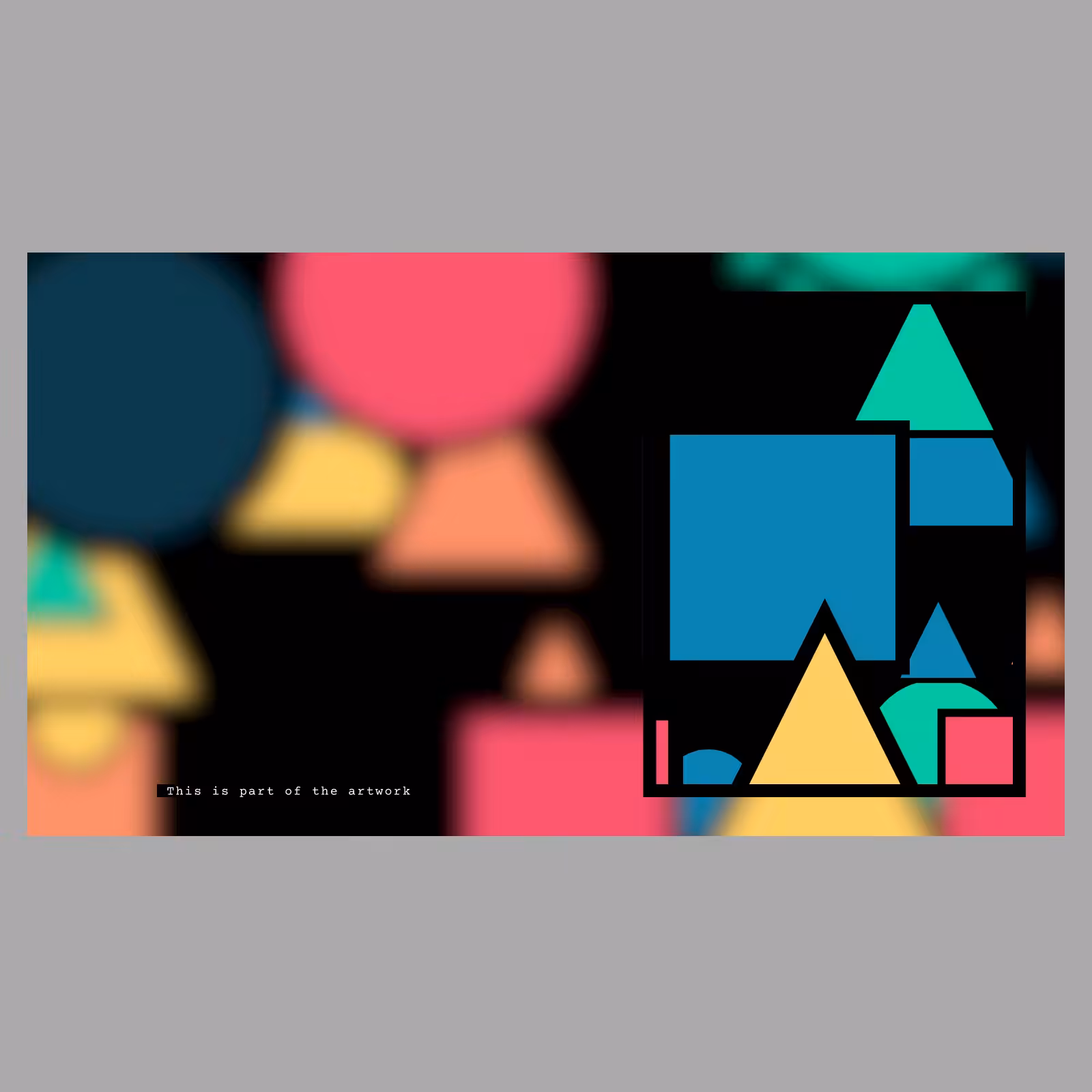 This is part of the artwork #16