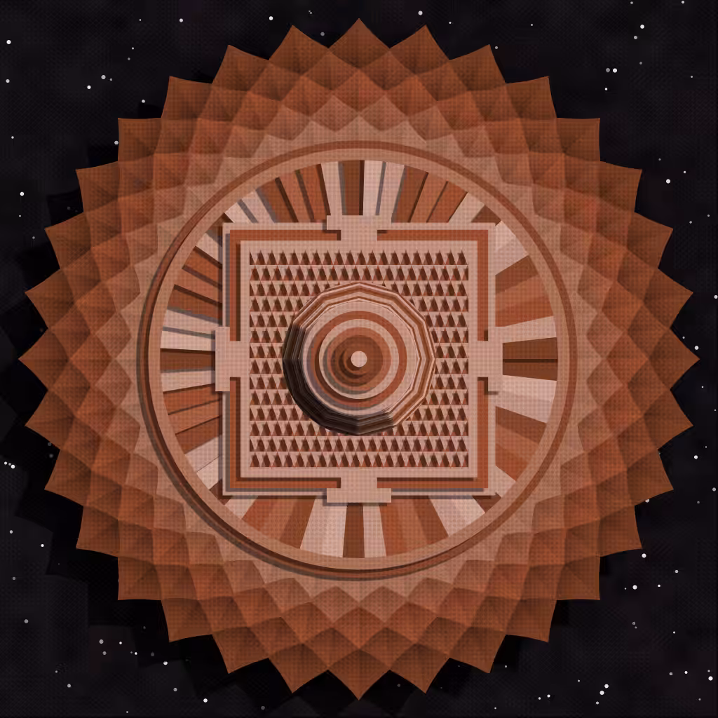 Paper Mandala #106