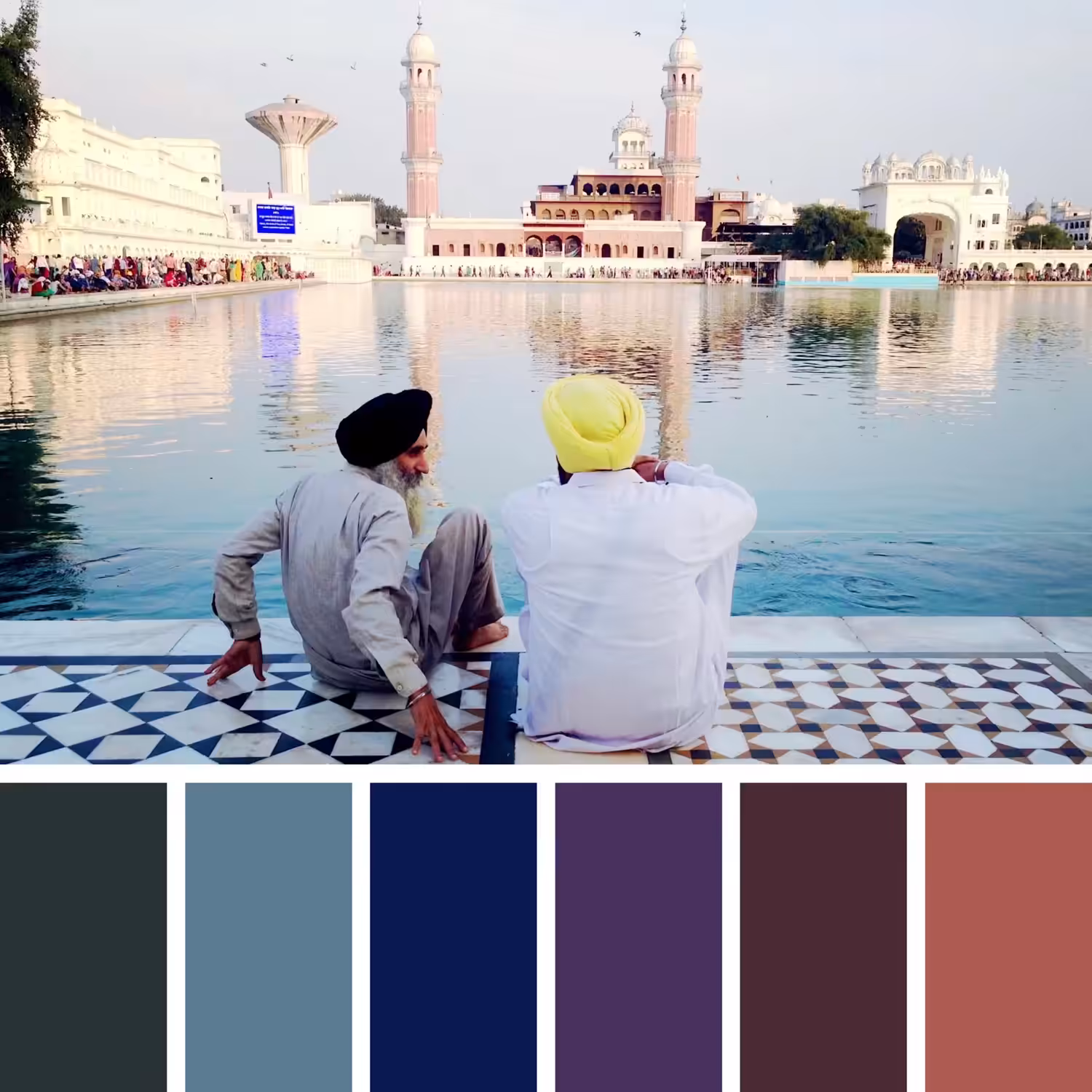 Color Palette #002 - Holy Waters
