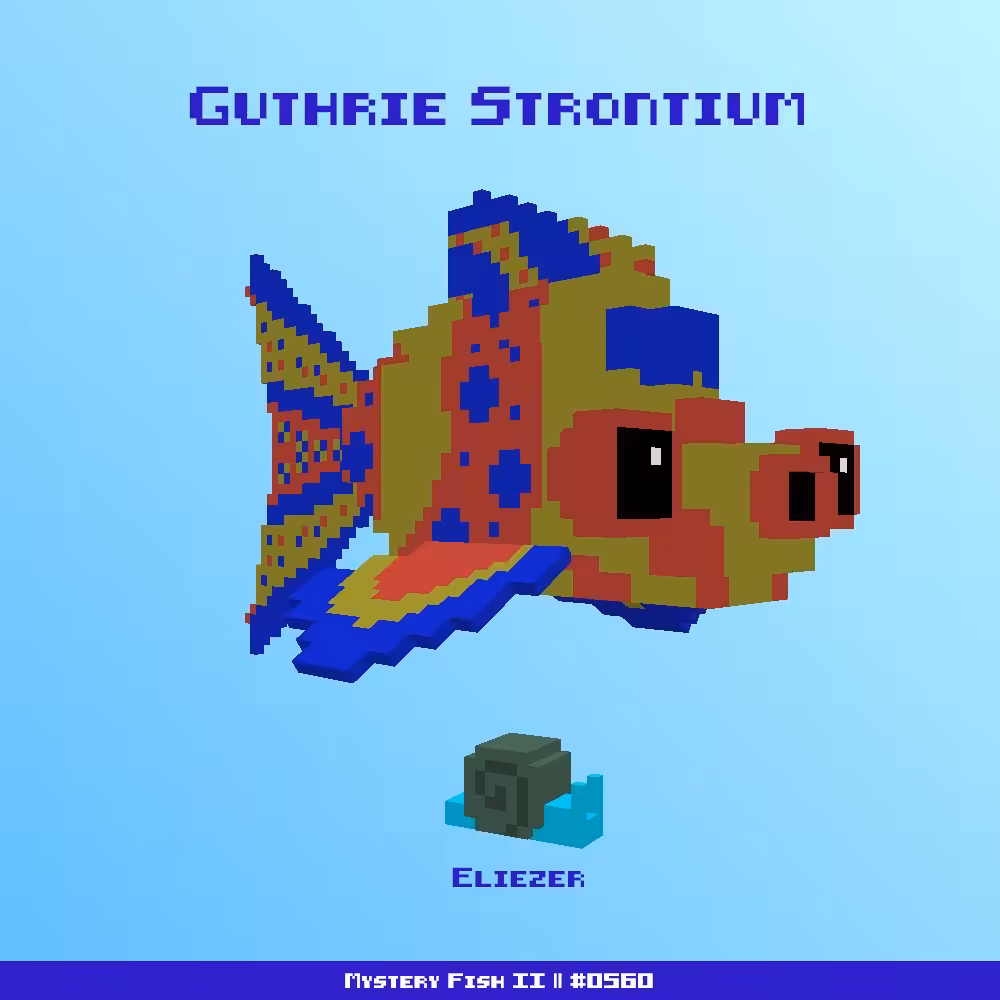 Guthrie Strontium :: Mystery Fish 0560/1000
