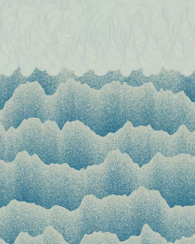 Clouds over the Mountains #83