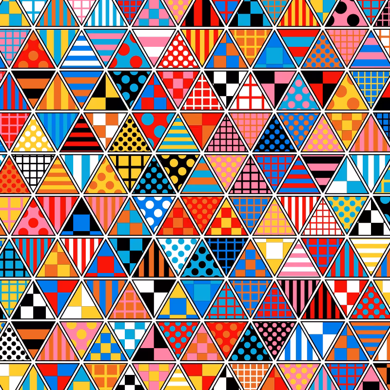 Triangle Tile #19
