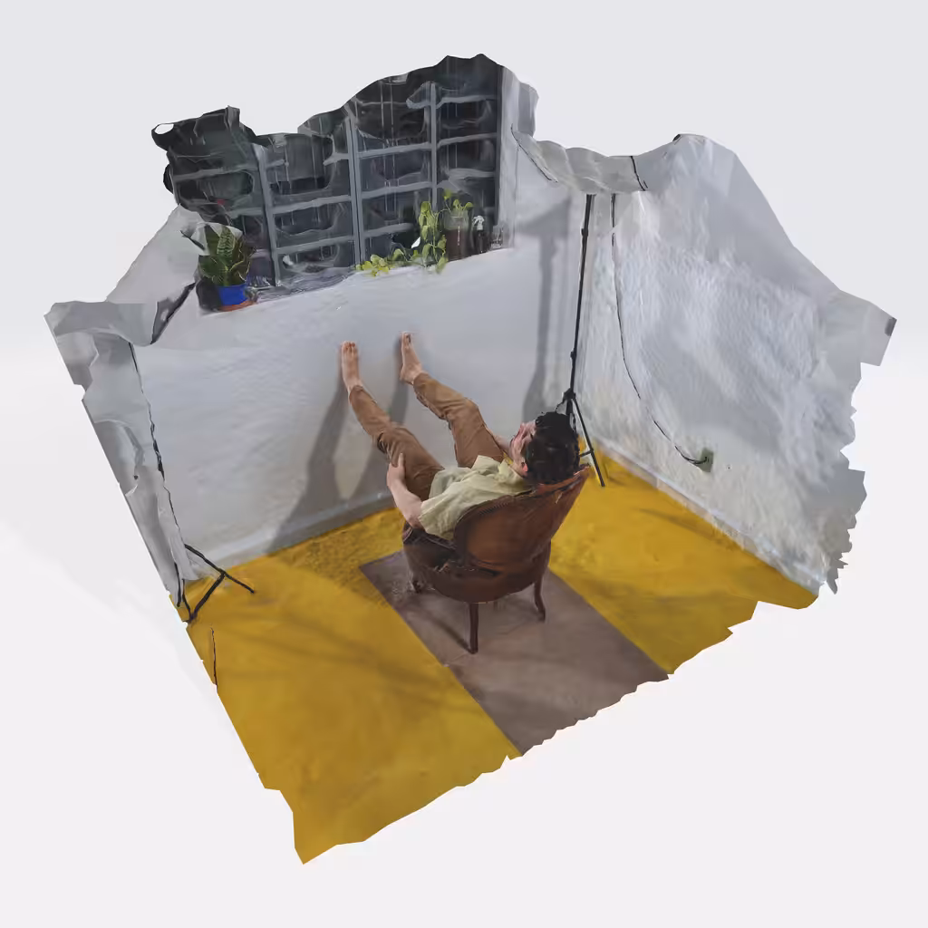 Brown Carpet (Self-Portrait)
