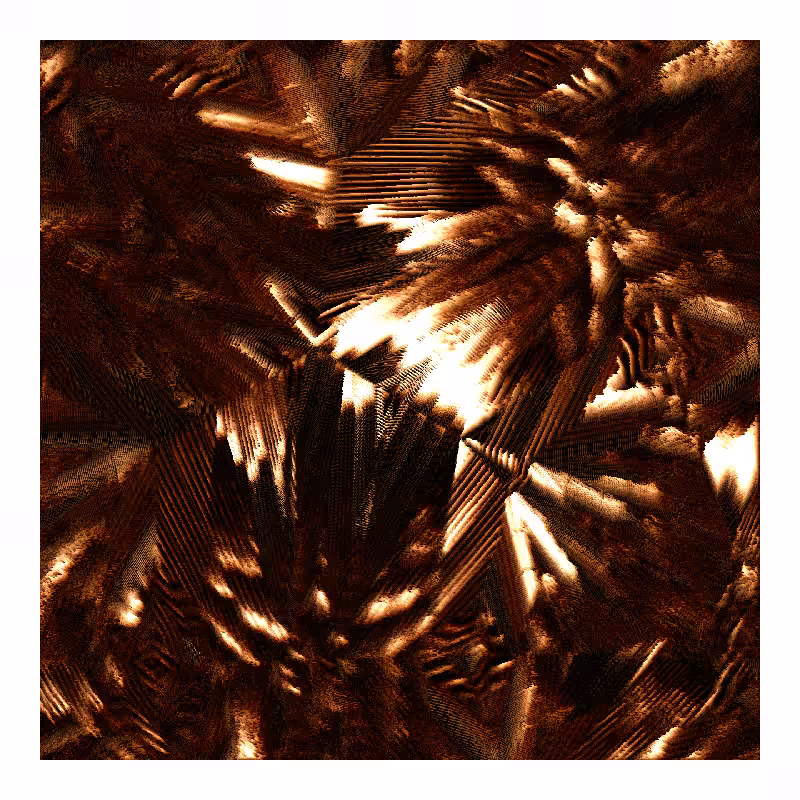 Lines and reflections, burn. #14