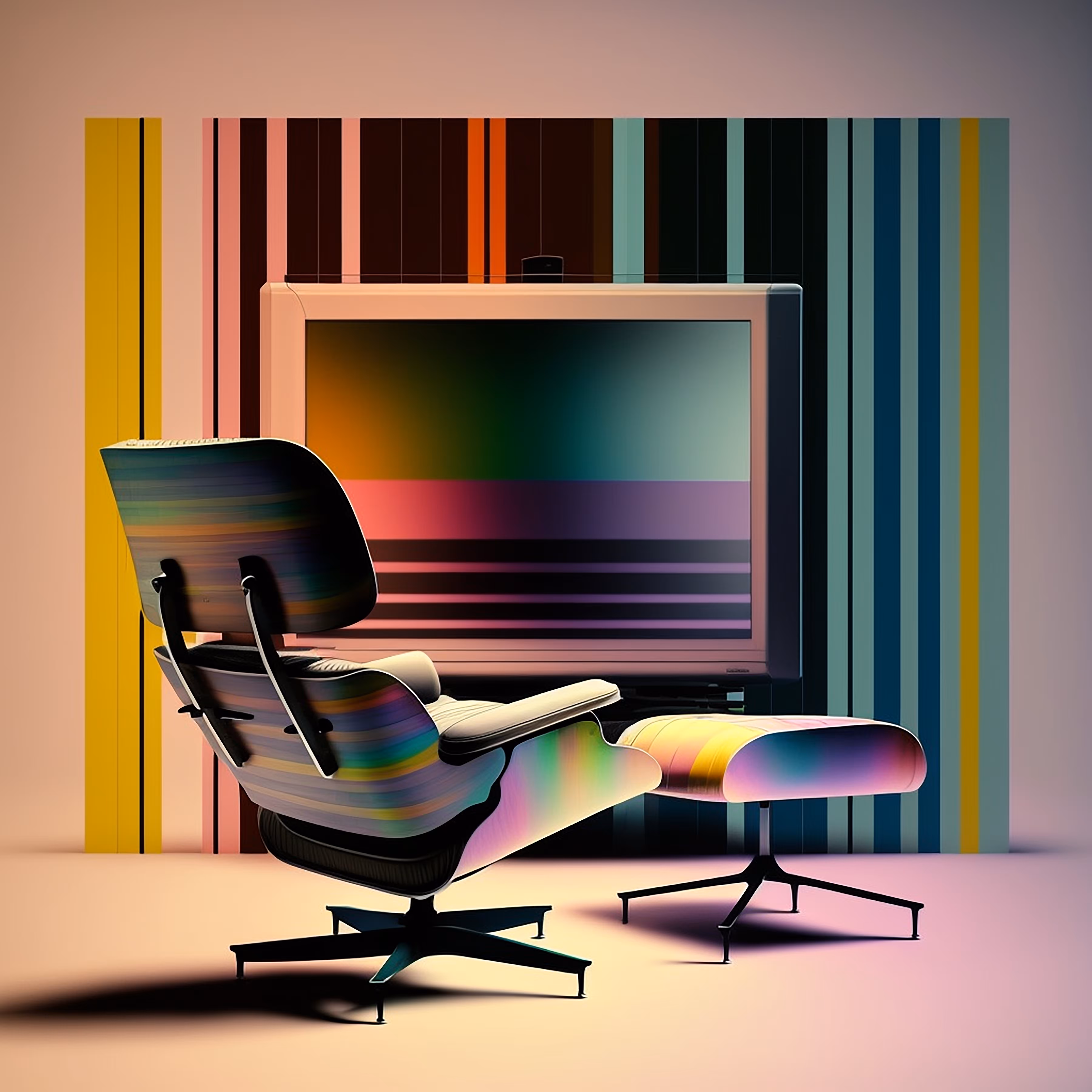 color bar chair.3