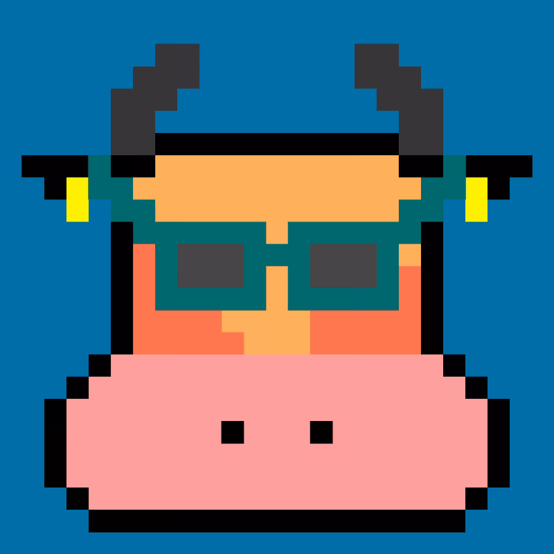 pixel cow #29