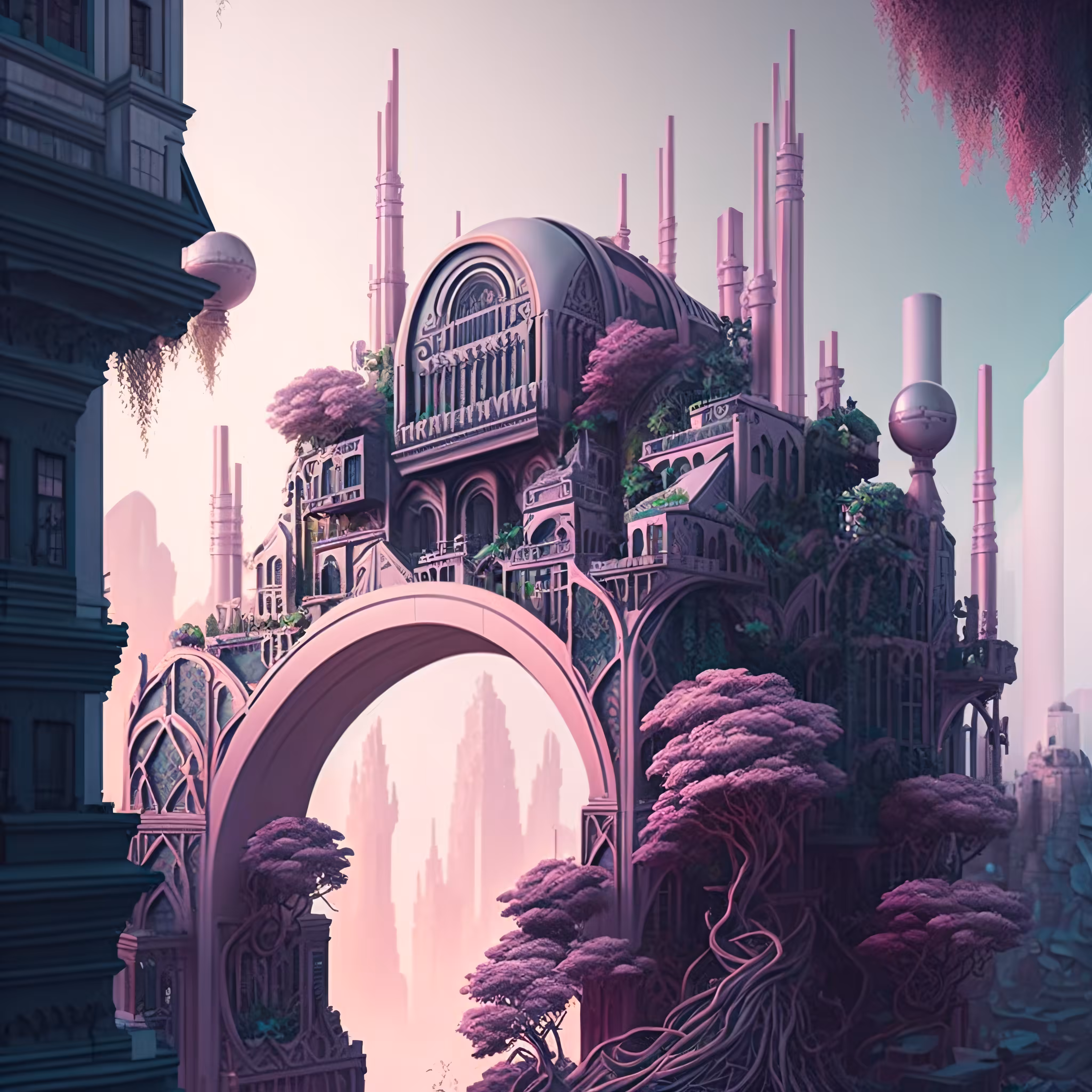 Latent Vapors Collection: Archway of Exploration