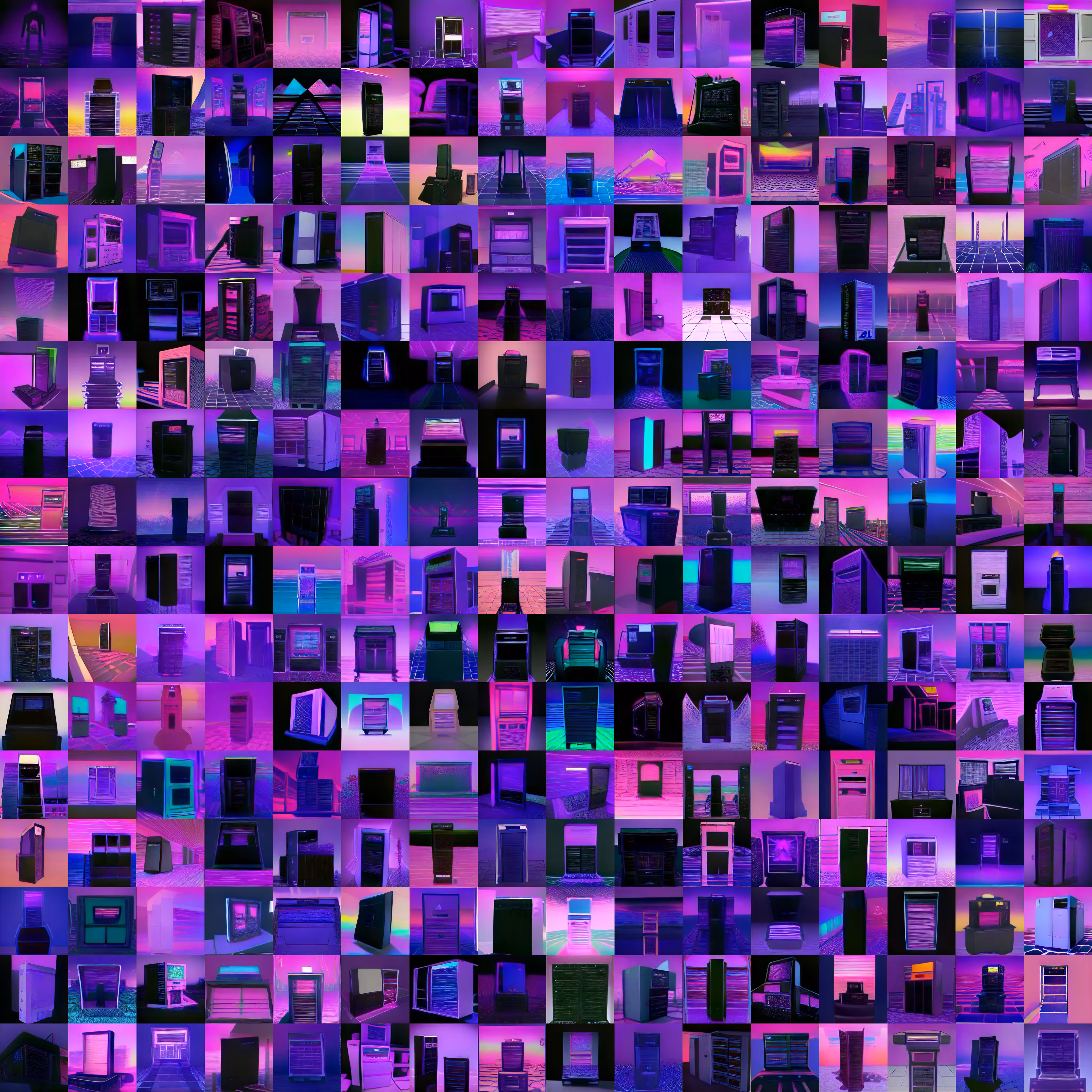 Vaporwave Mainframe